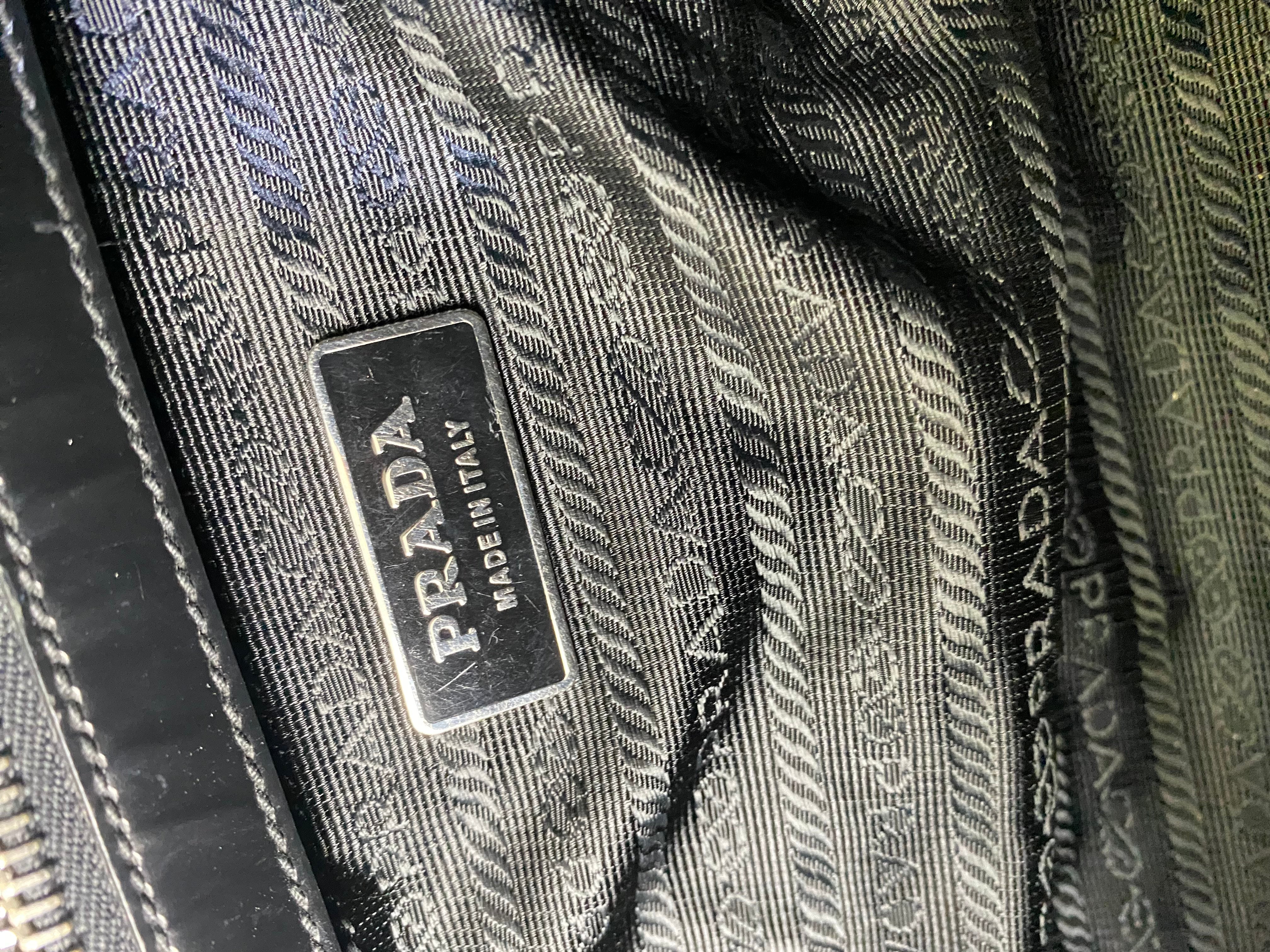 Prada Black Bauletto Shoulder Bag