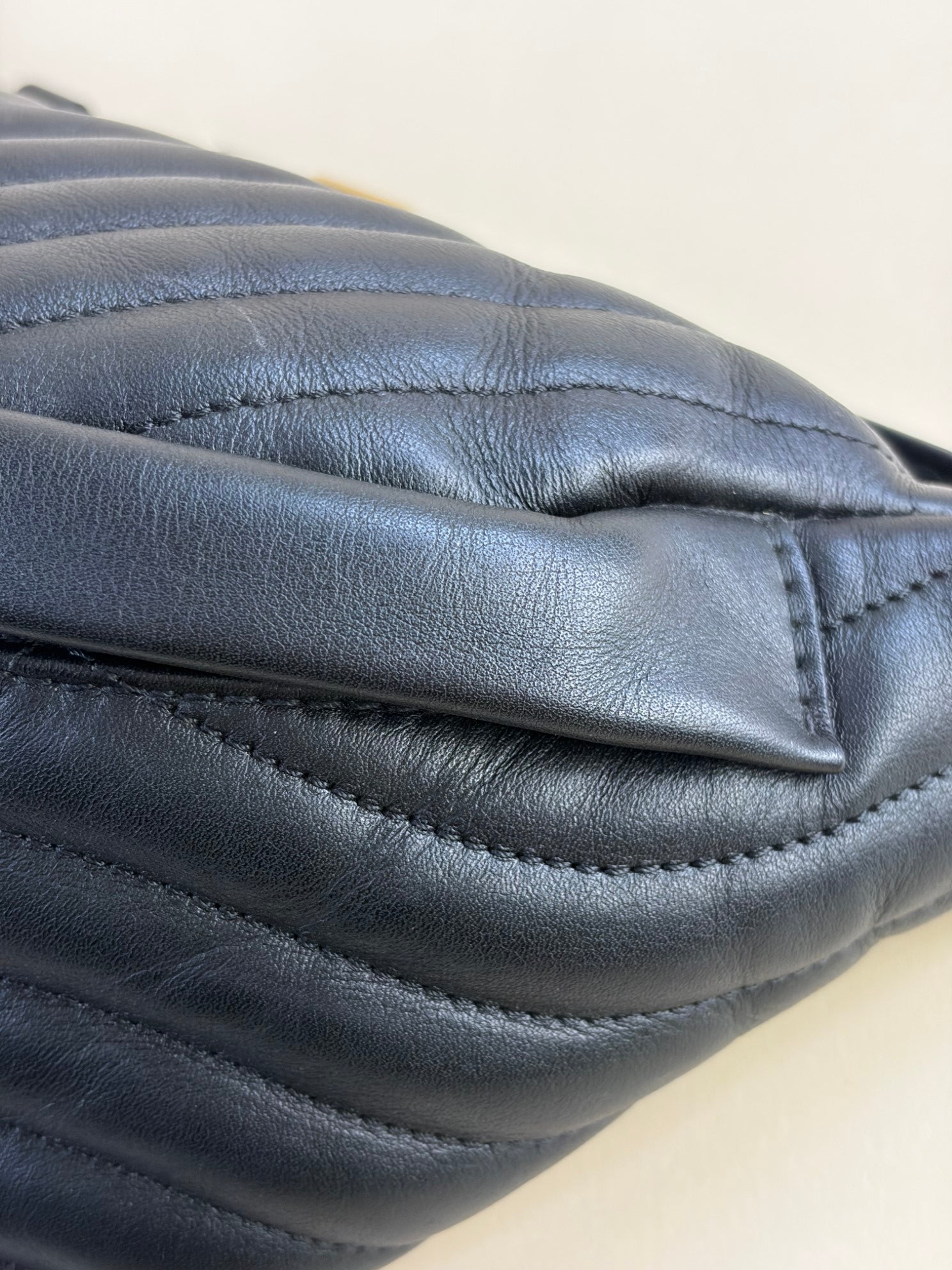 Louis Vuitton Black New Wave Bumbag