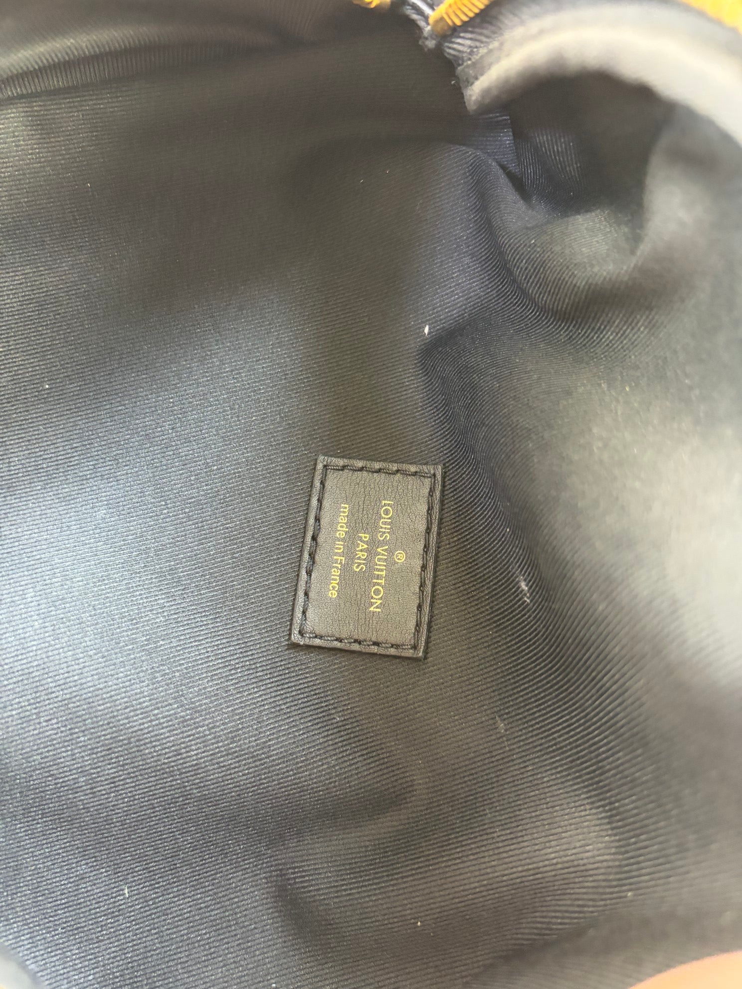 Louis Vuitton Black New Wave Bumbag