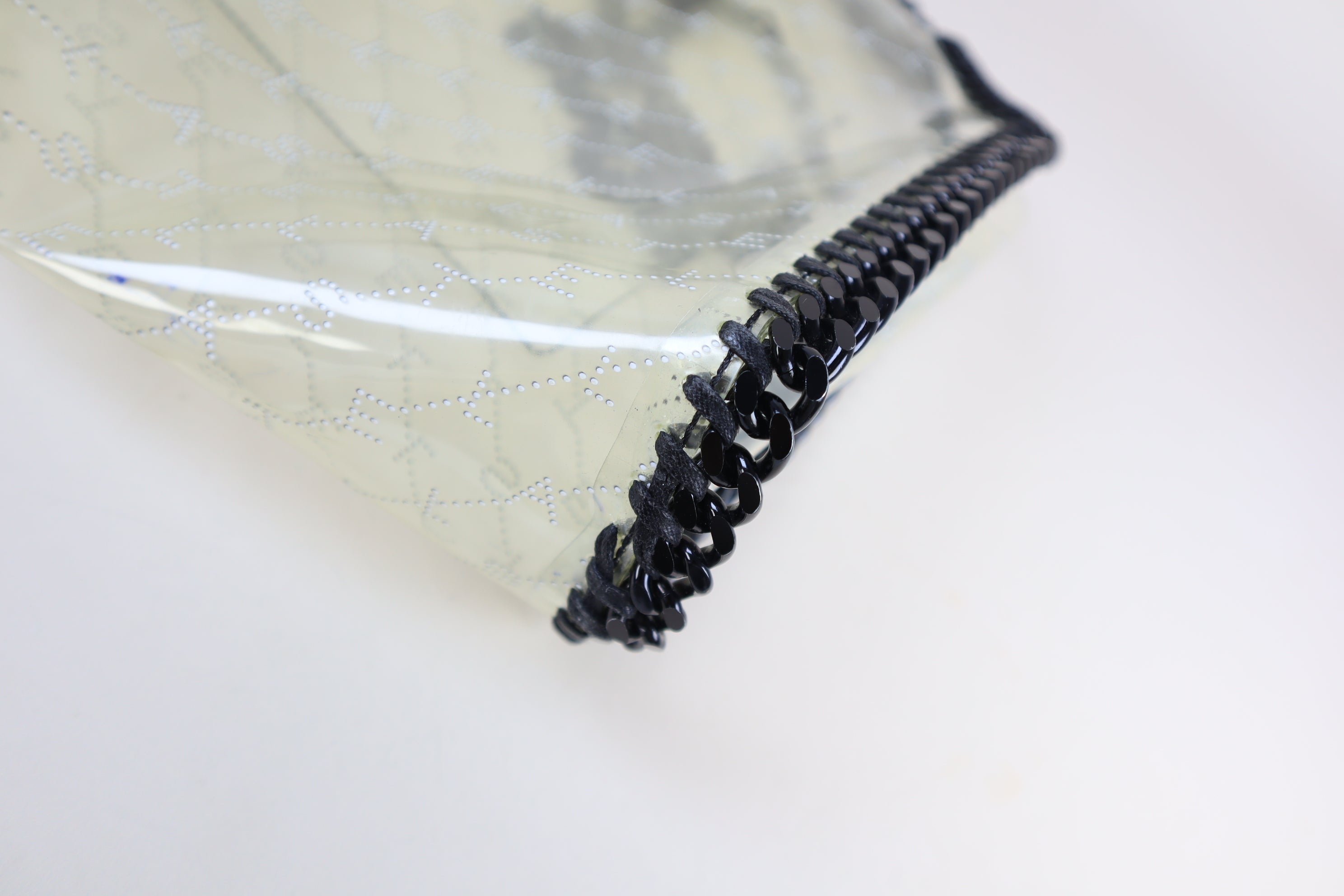 Stella Mccartney Transparent PVC Falabella Mini Tote Bag