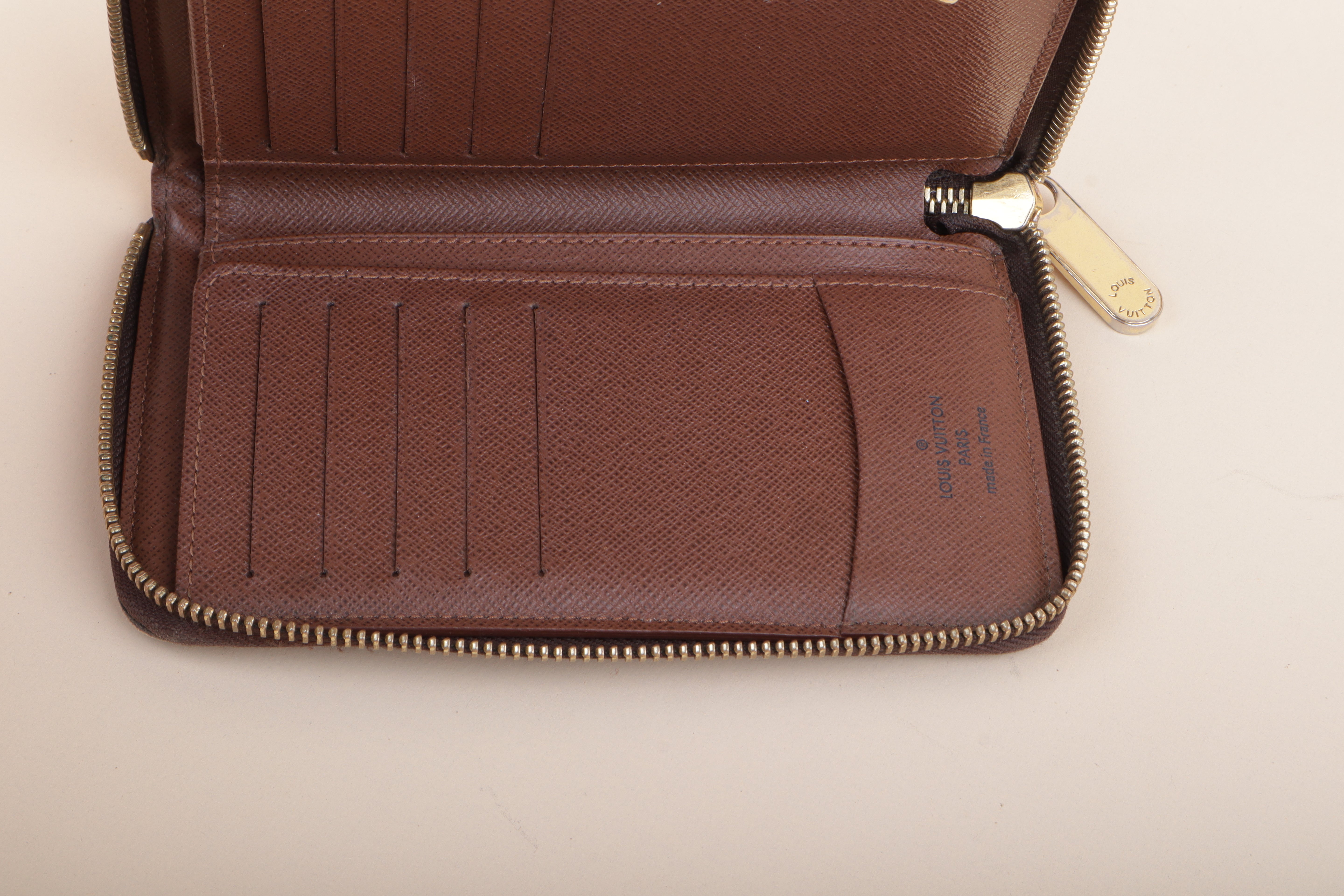 Louis Vuitton Monogram Zippy Organizer Compact Wallet