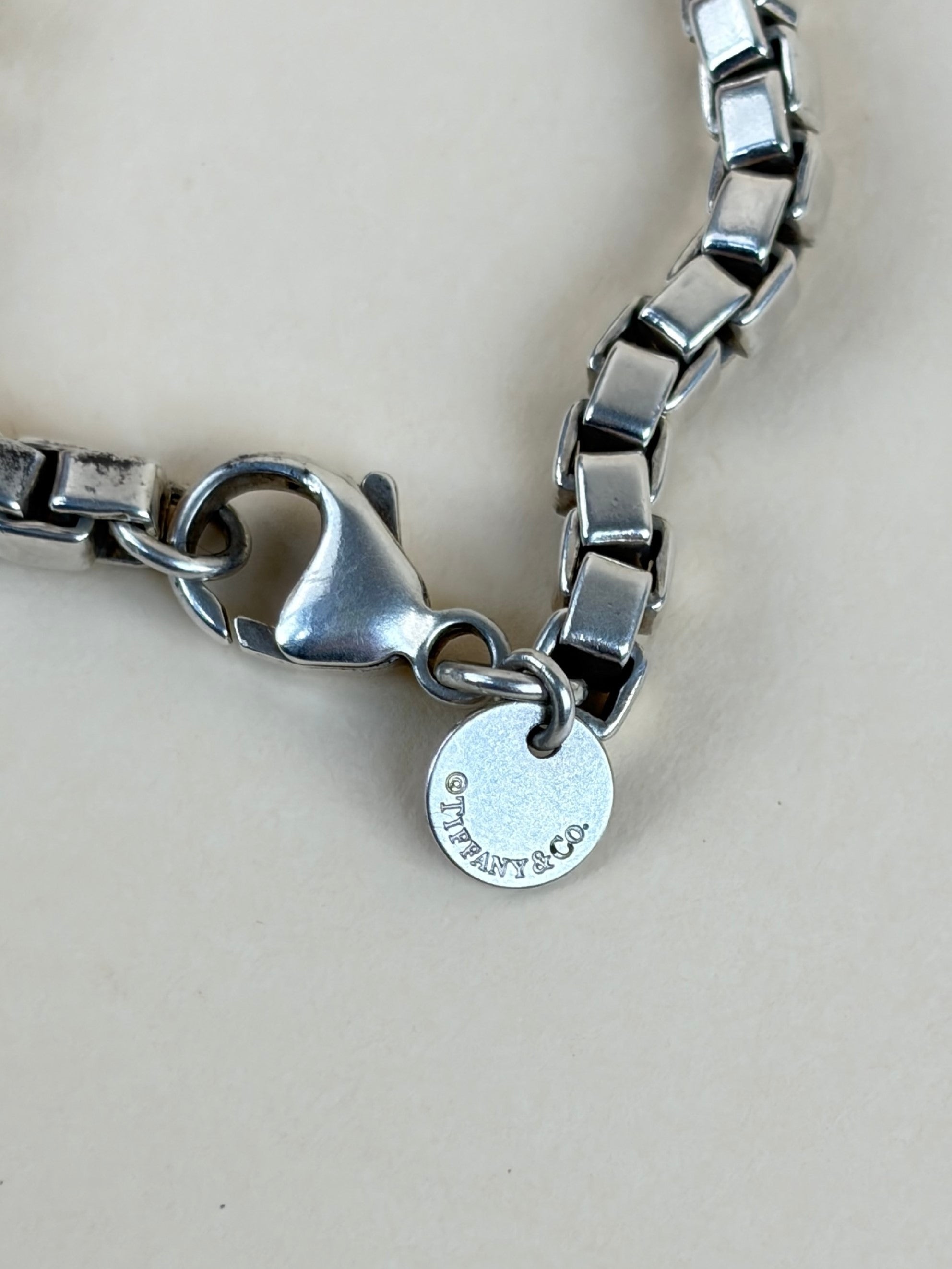 Tiffany & Co. Silver Venetian Large Link Bracelet