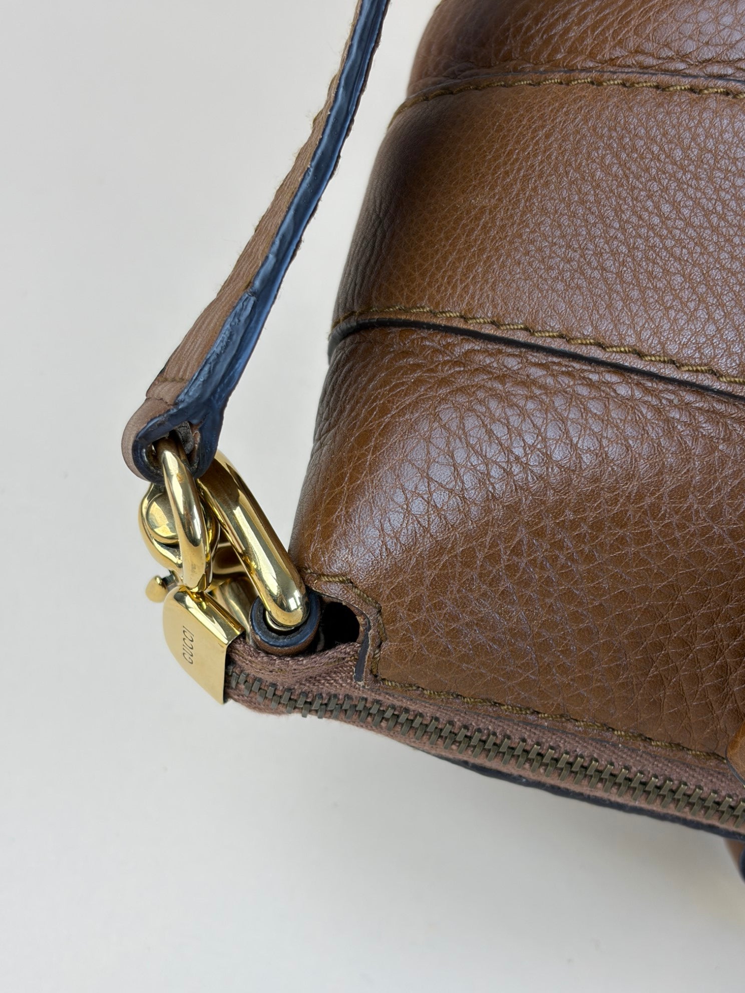 GUCCI ride medium top handle brown-shoulder bag-Gucci-The Closet Egypt
