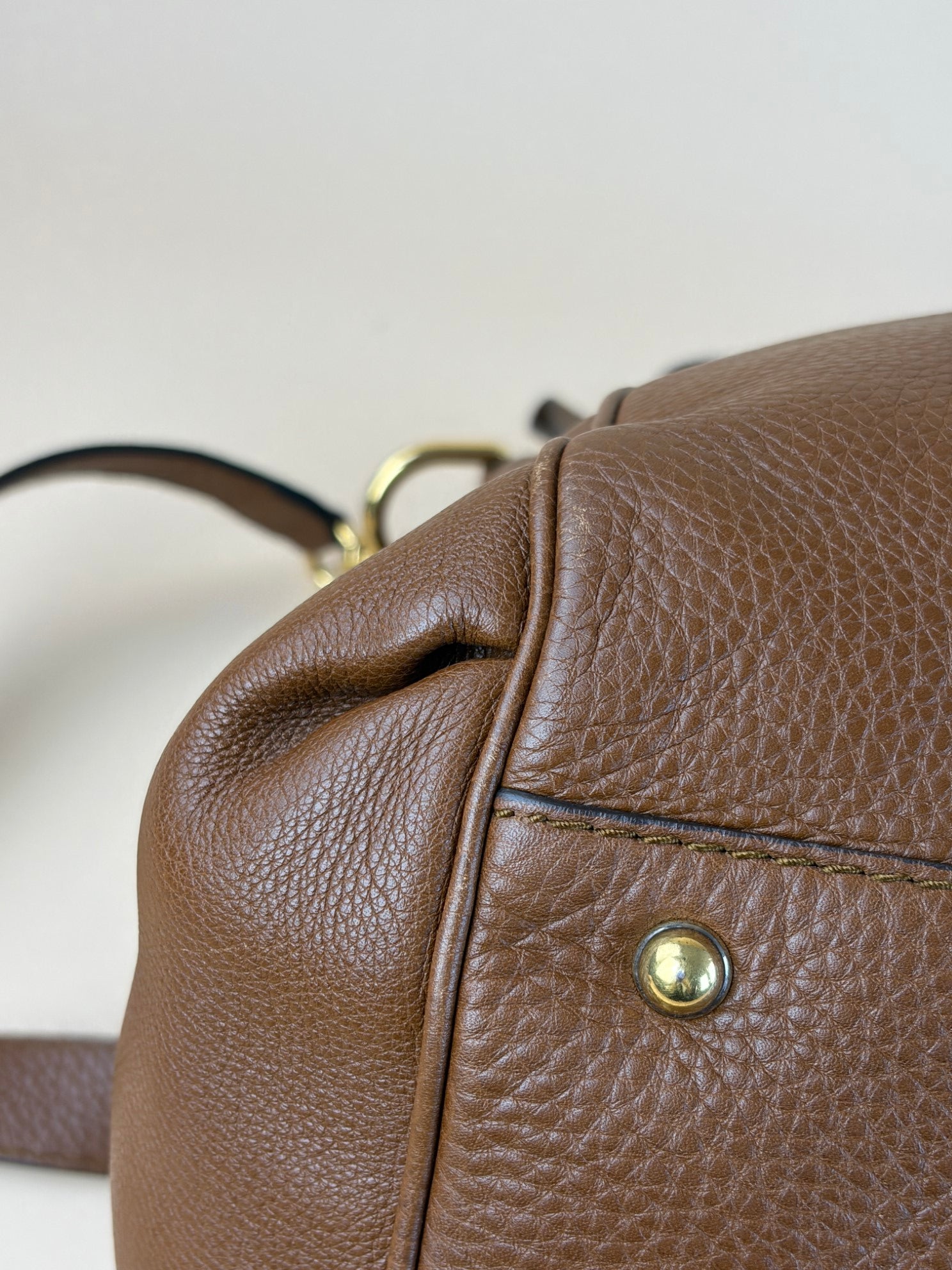 GUCCI ride medium top handle brown-shoulder bag-Gucci-The Closet Egypt