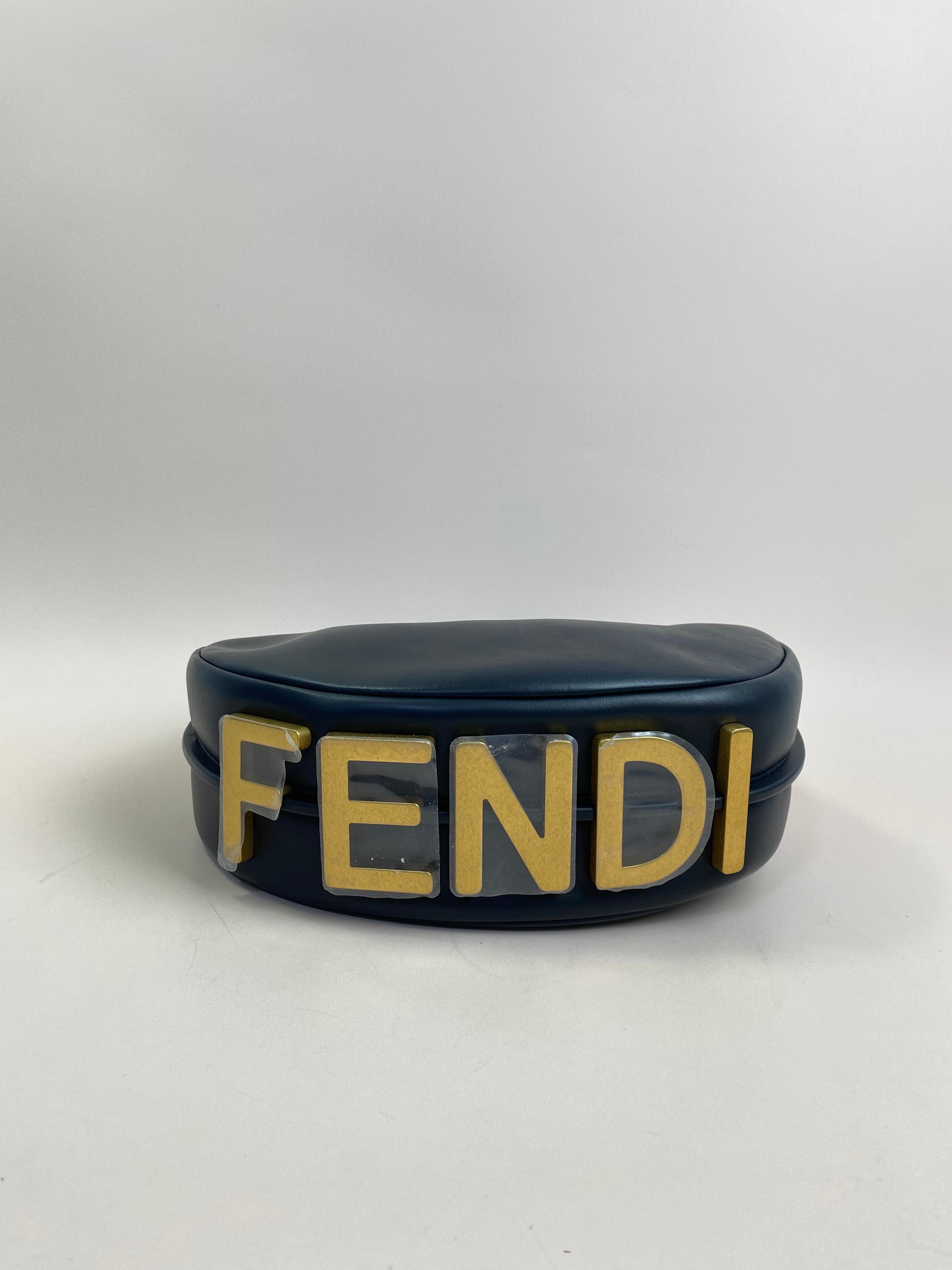 Fendi Black Graphy Small Bag
