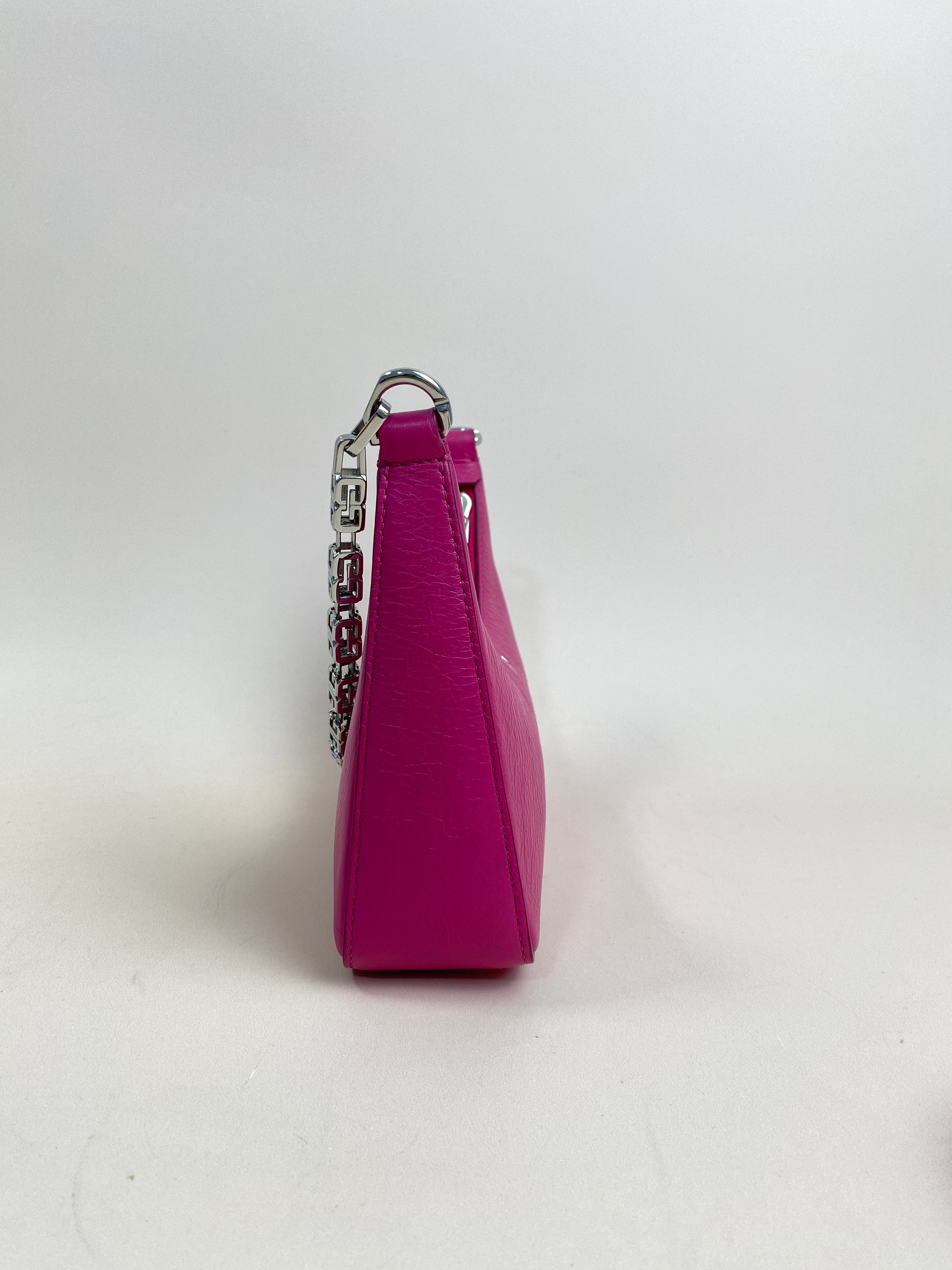 Givenchy Hot Pink Moon Cut Out Mini Crossbody Bag