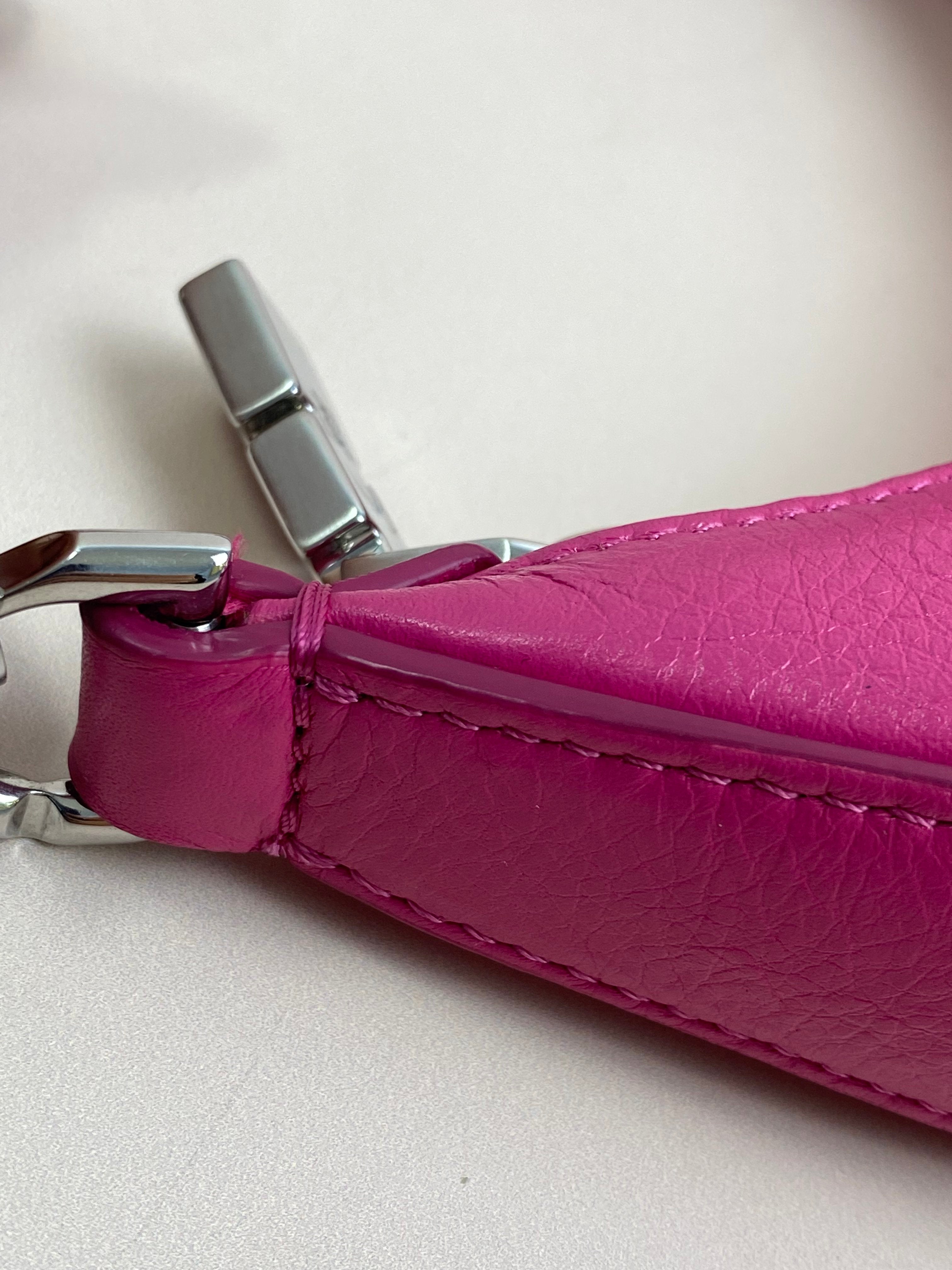 Givenchy Hot Pink Moon Cut Out Mini Crossbody Bag