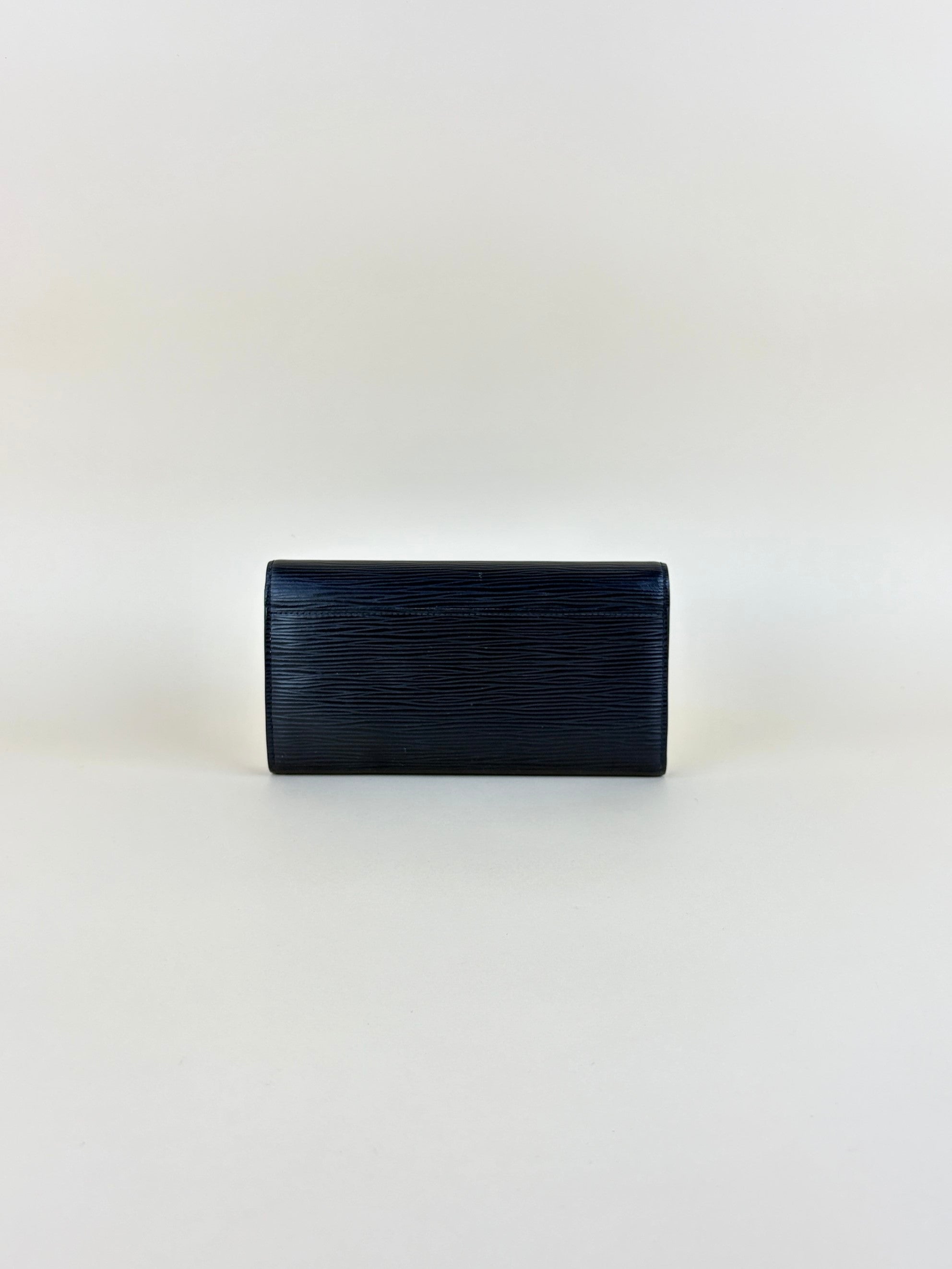 Louis Vuitton Black Sarah NM Wallet