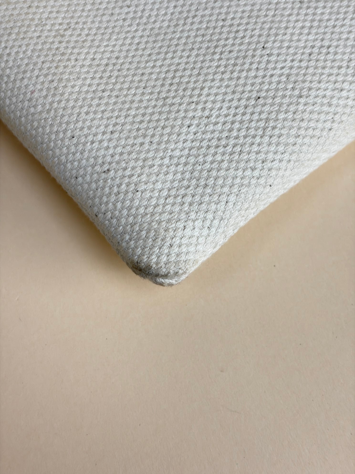 Celine small logo wriswristlet let beige canvas /mauve leather clutch