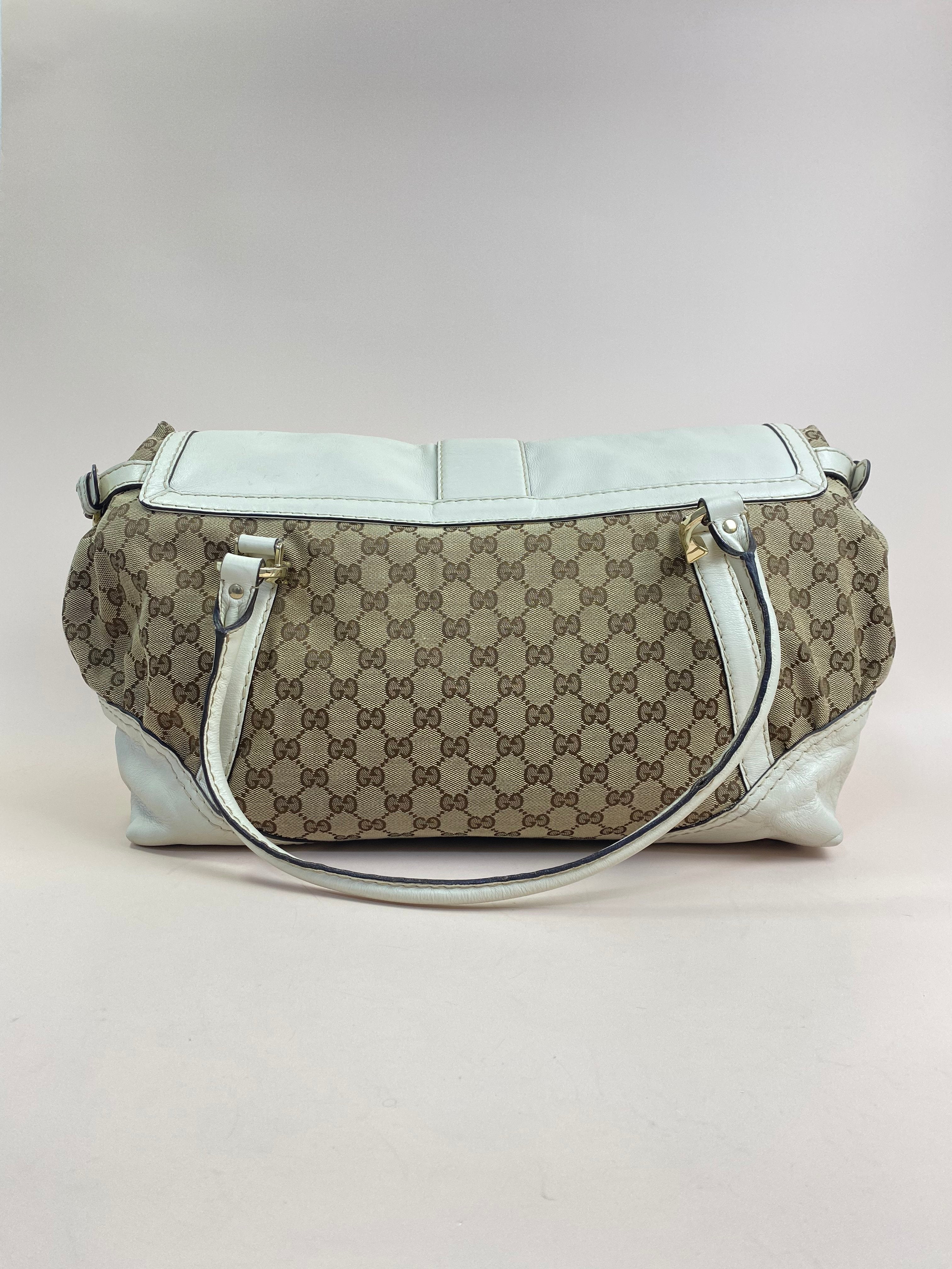 Gucci Bicolor GG Shoulder Bag