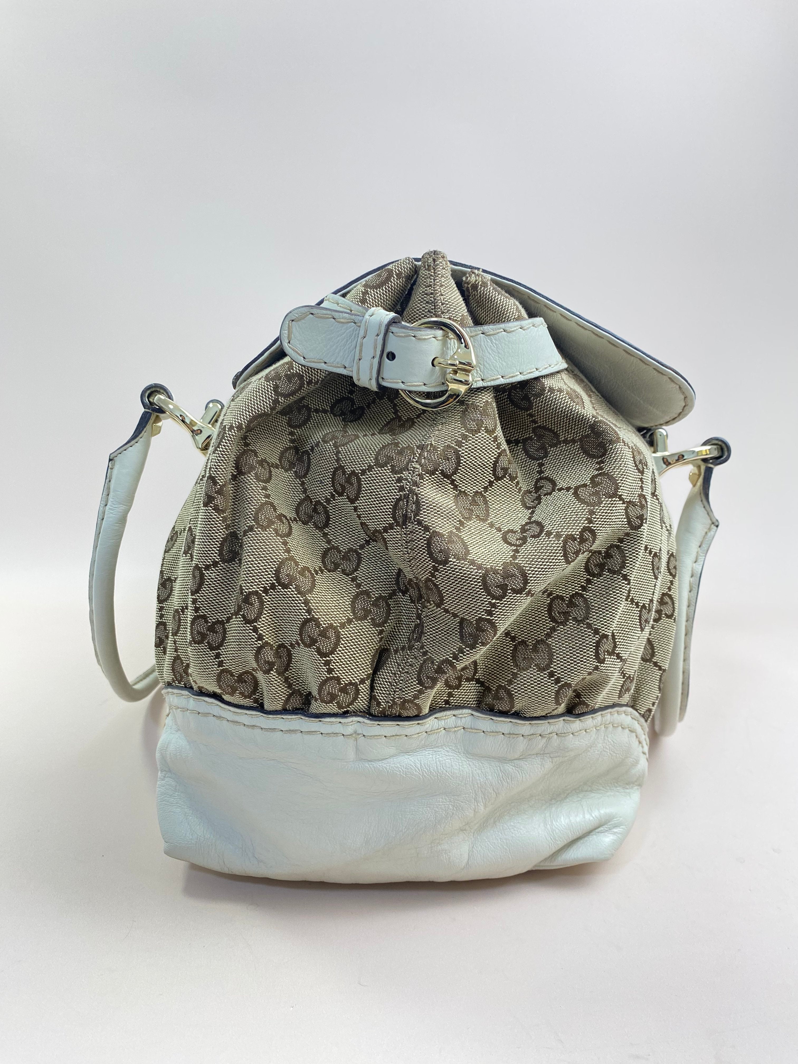 Gucci Bicolor GG Shoulder Bag