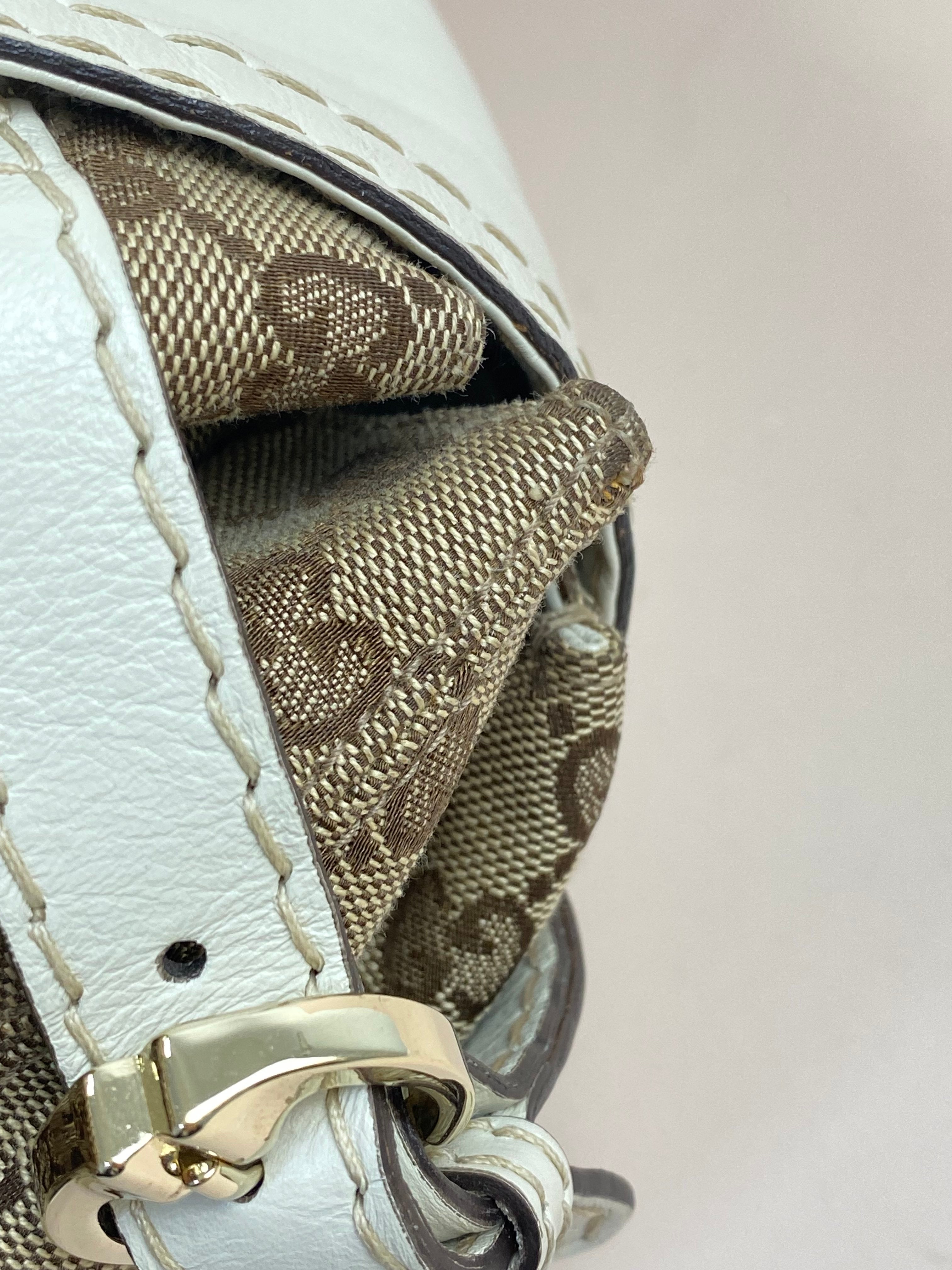 Gucci Bicolor GG Shoulder Bag