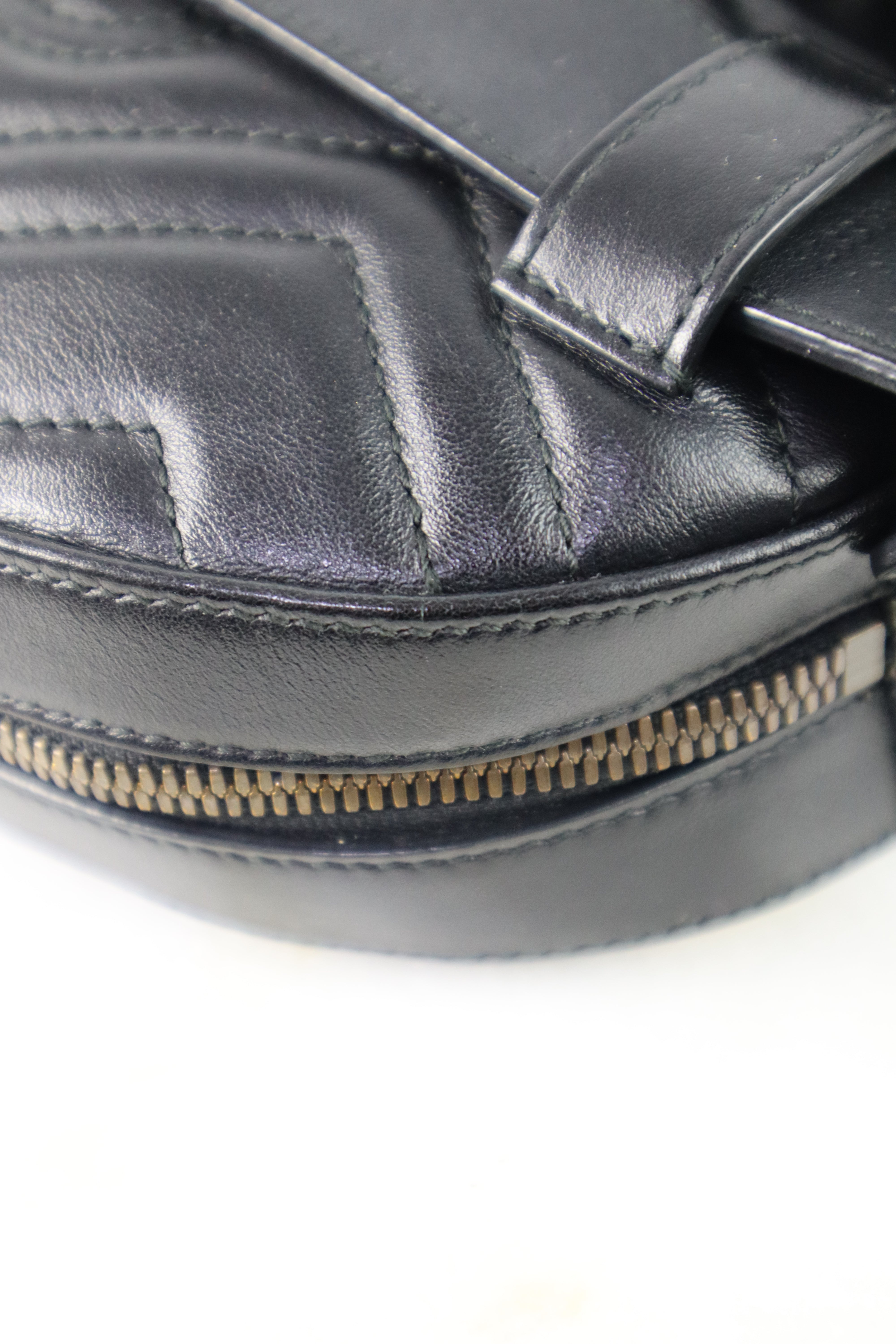Gucci Black Applique Belt Bag