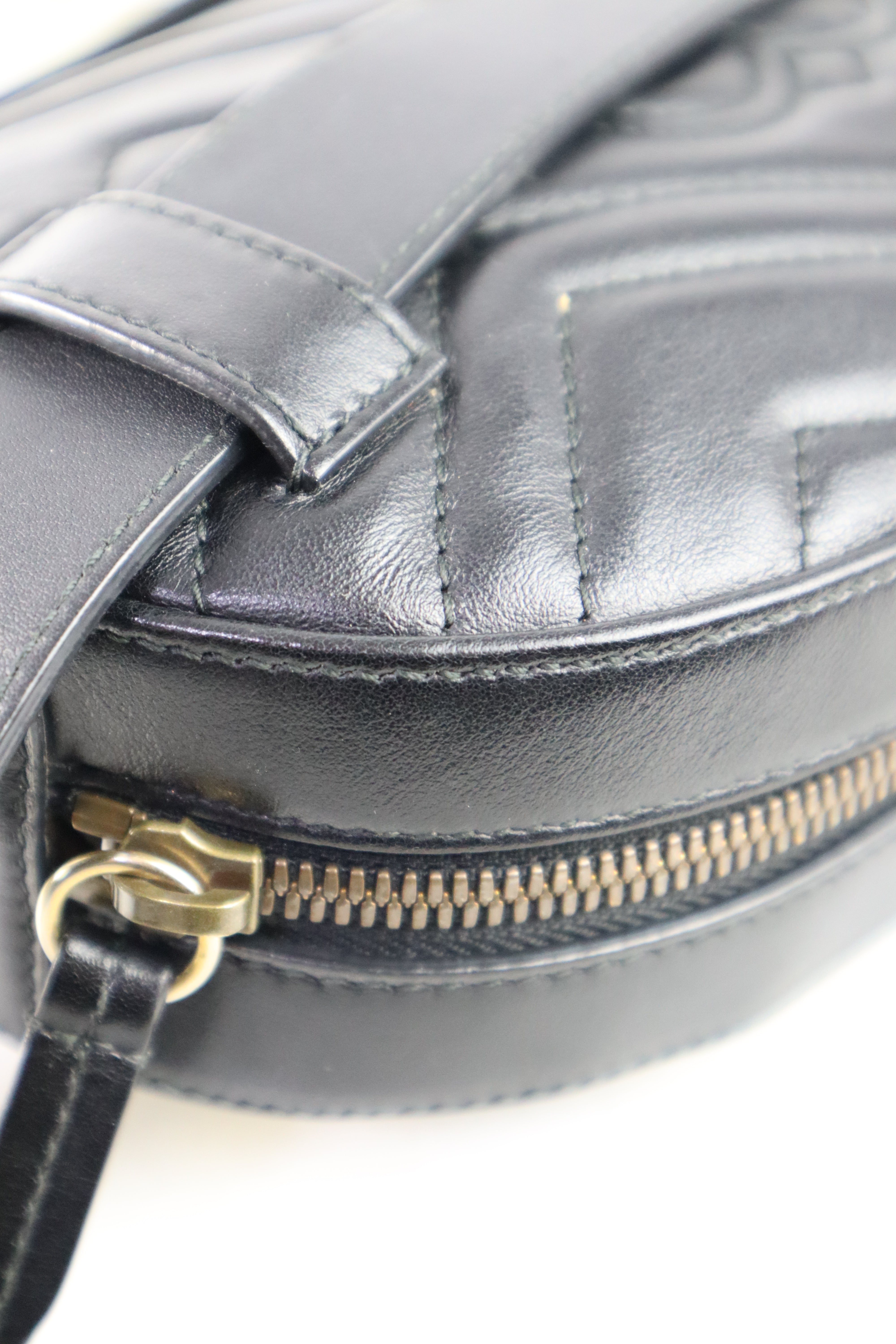 Gucci Black Applique Belt Bag