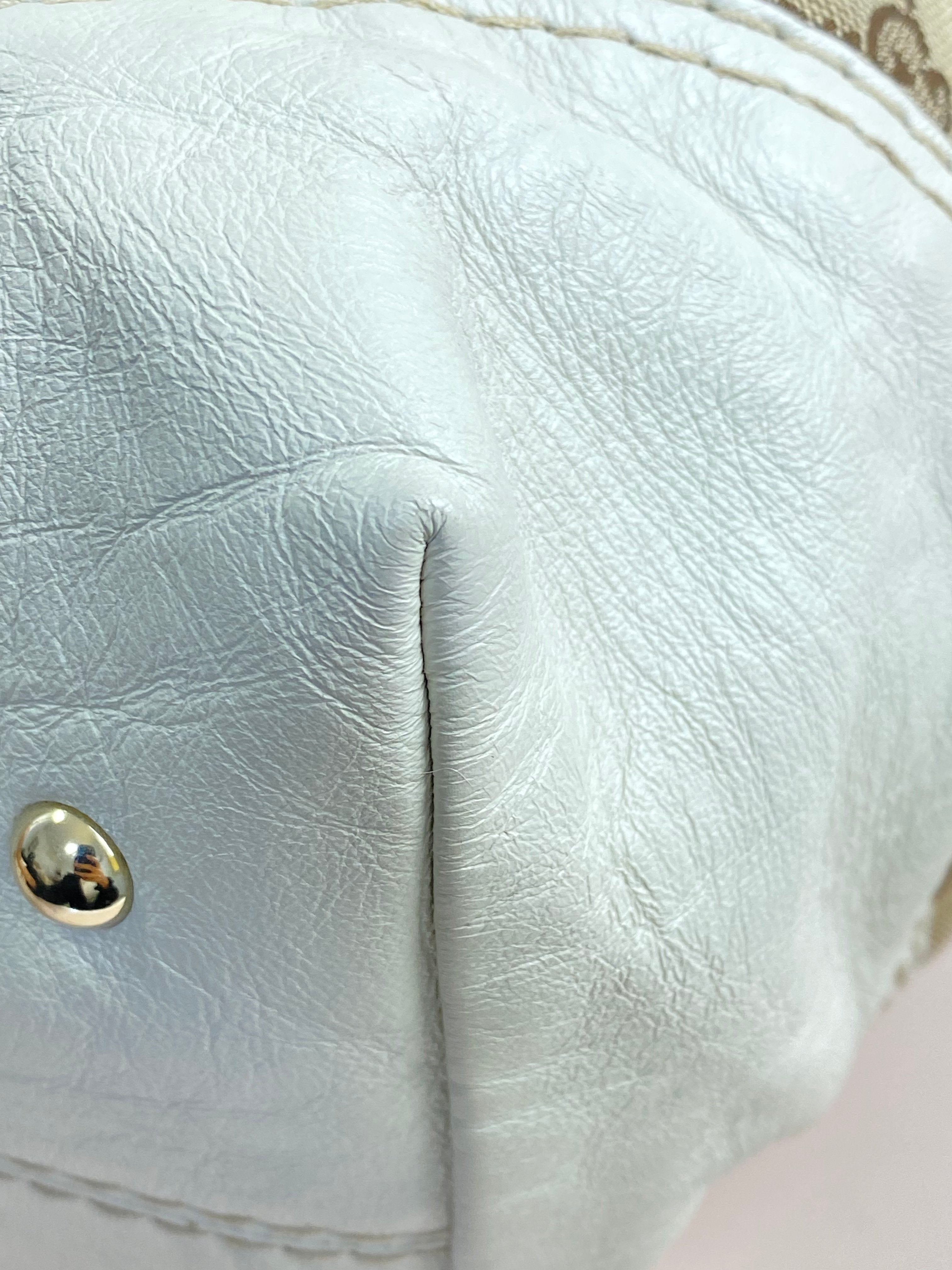 Gucci Bicolor GG Shoulder Bag