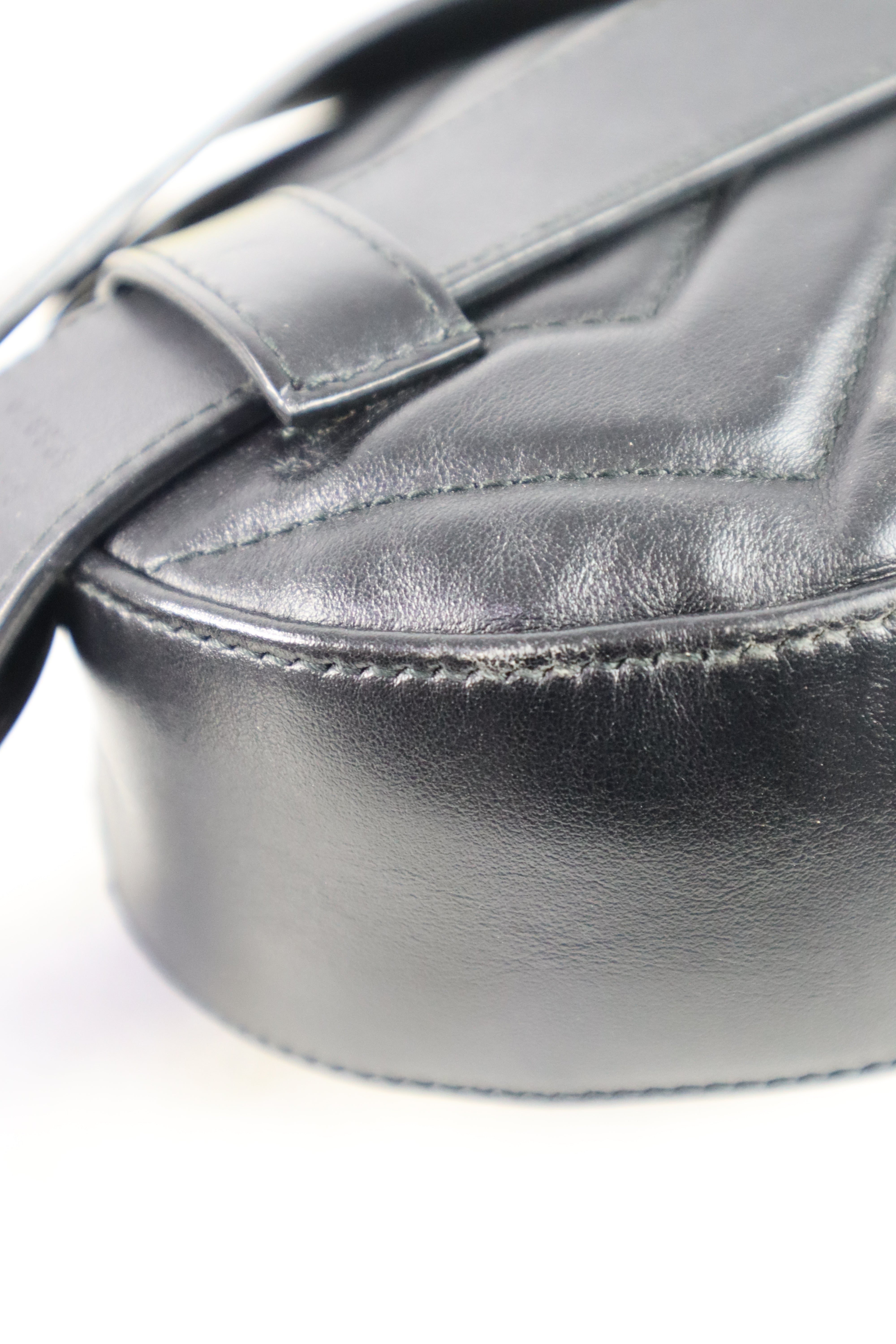 Gucci Black Applique Belt Bag