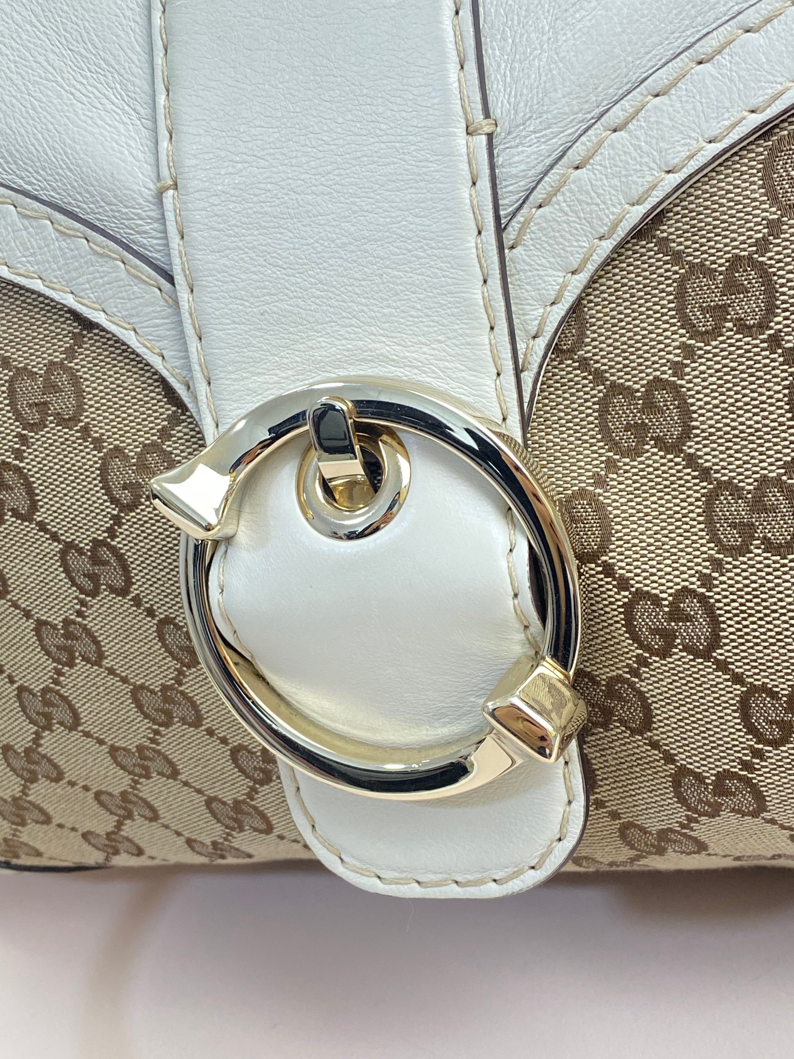 Gucci Bicolor GG Shoulder Bag