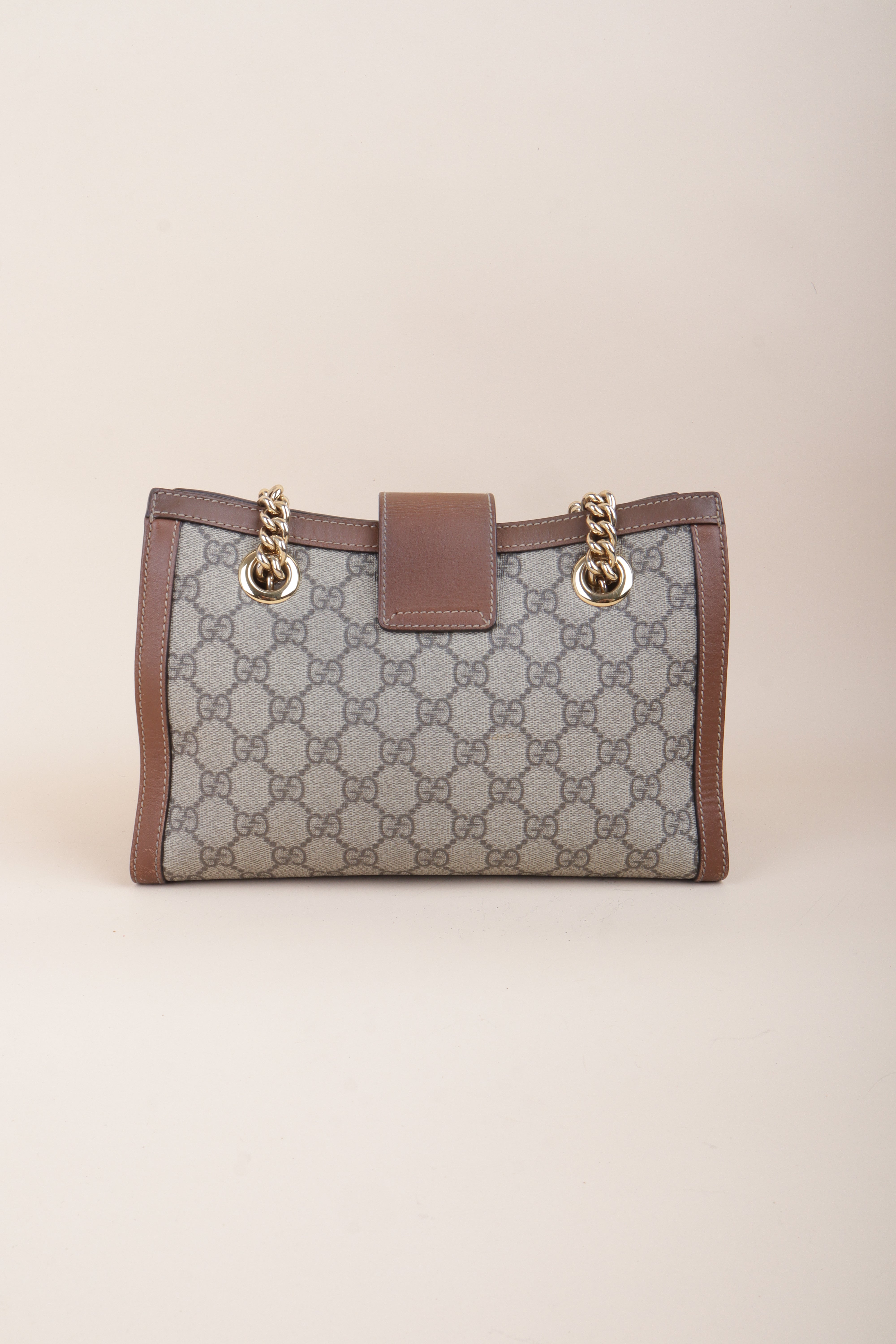 Gucci Bicolor Padlock Small Tote Bag