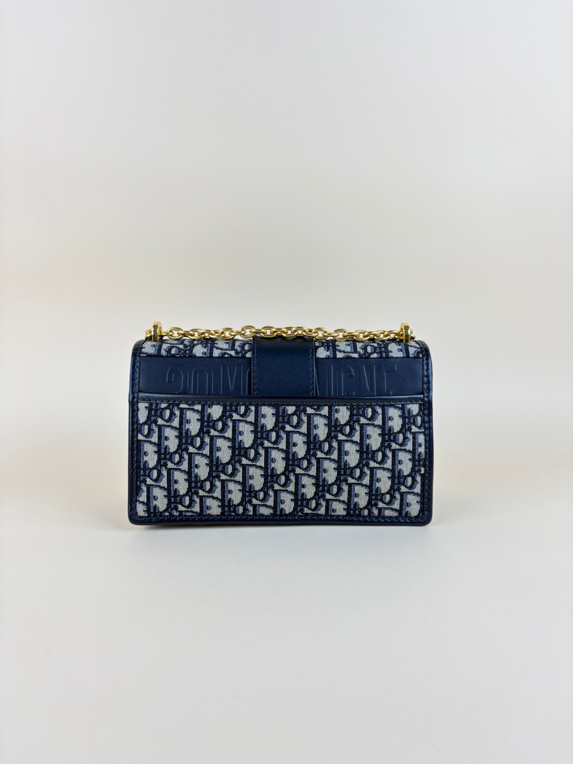 Christian Dior Blue Montaigne Chain Bag