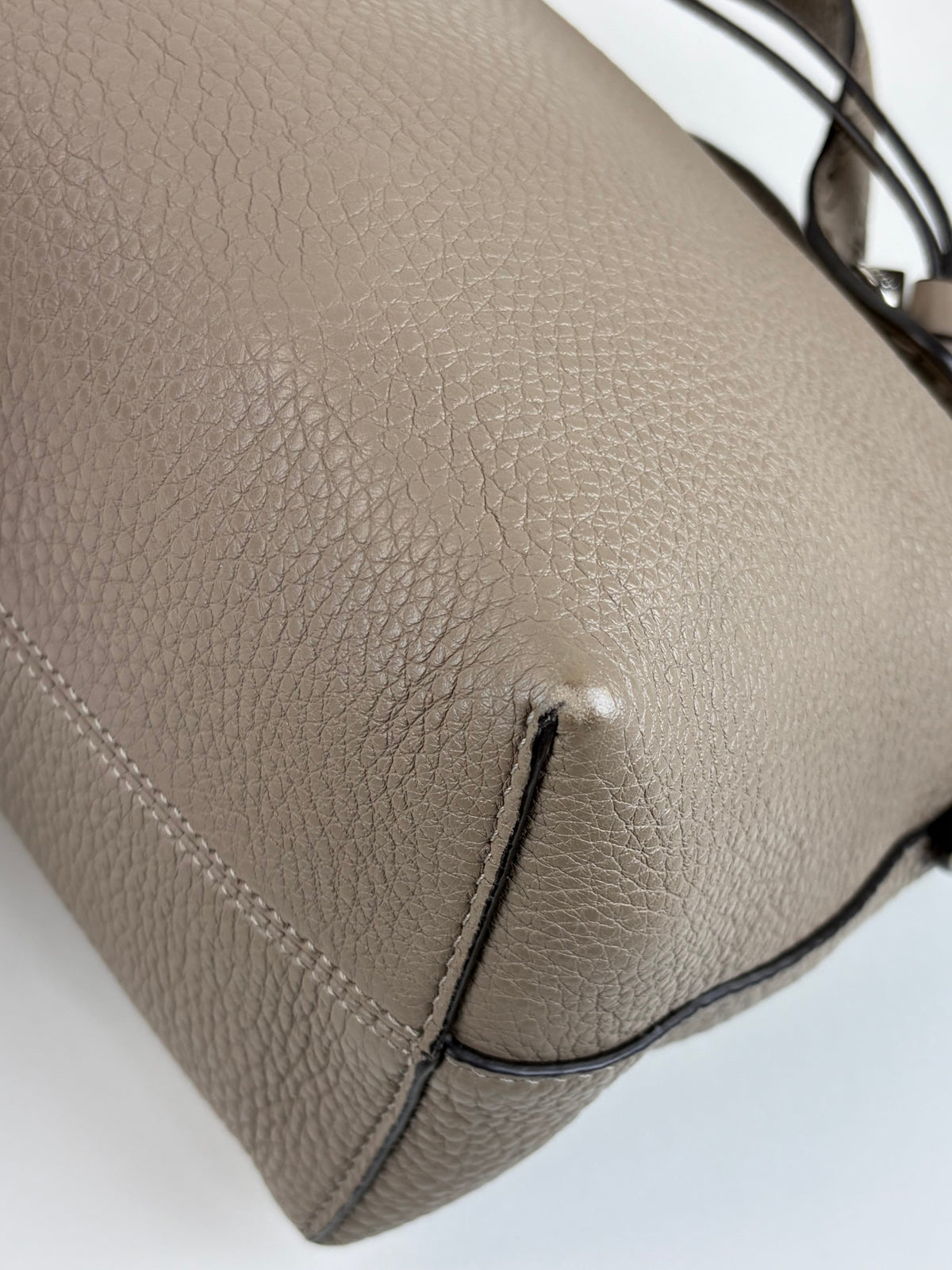 Fendi dove grey calfskin by the way selleria 192 medium
