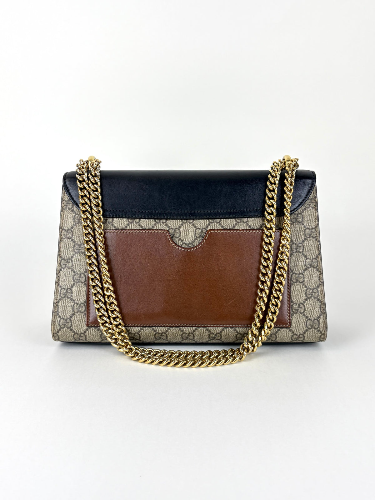 Gucci GG Supreme black Padlock medium Bag