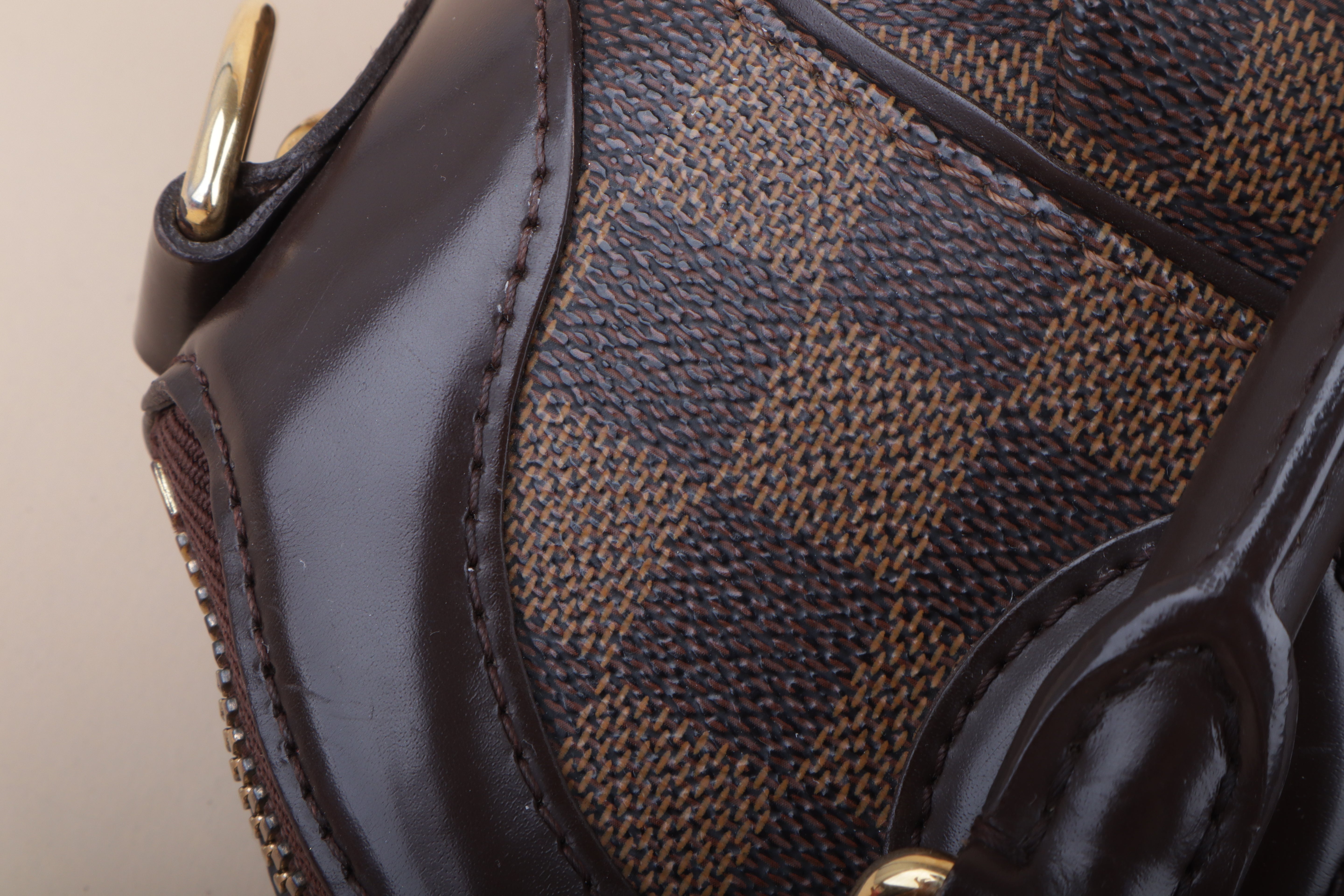 Louis Vuitton Damier Ebene Trevi PM Tote Bag w/ Strap