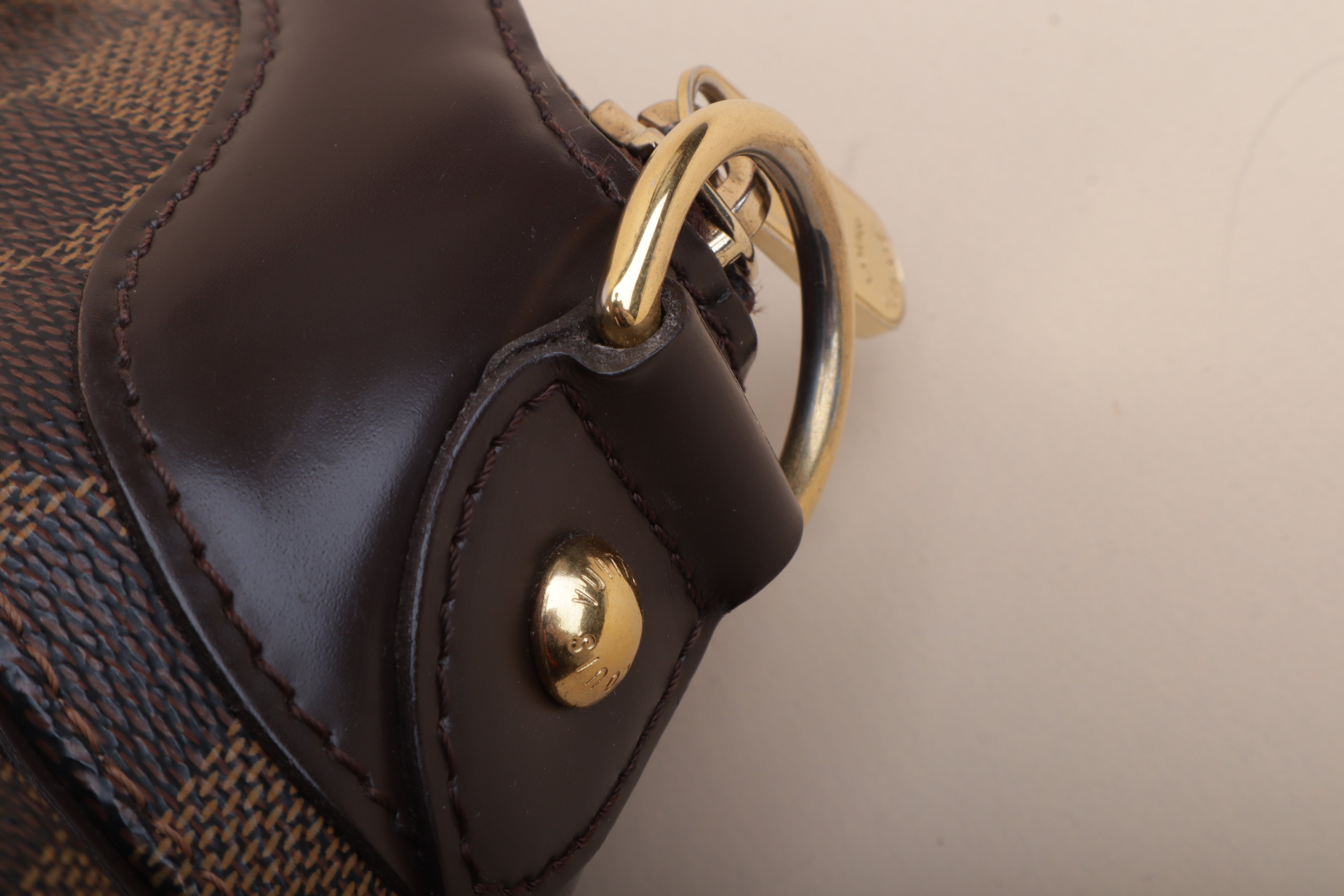Louis Vuitton Damier Ebene Trevi PM Tote Bag w/ Strap