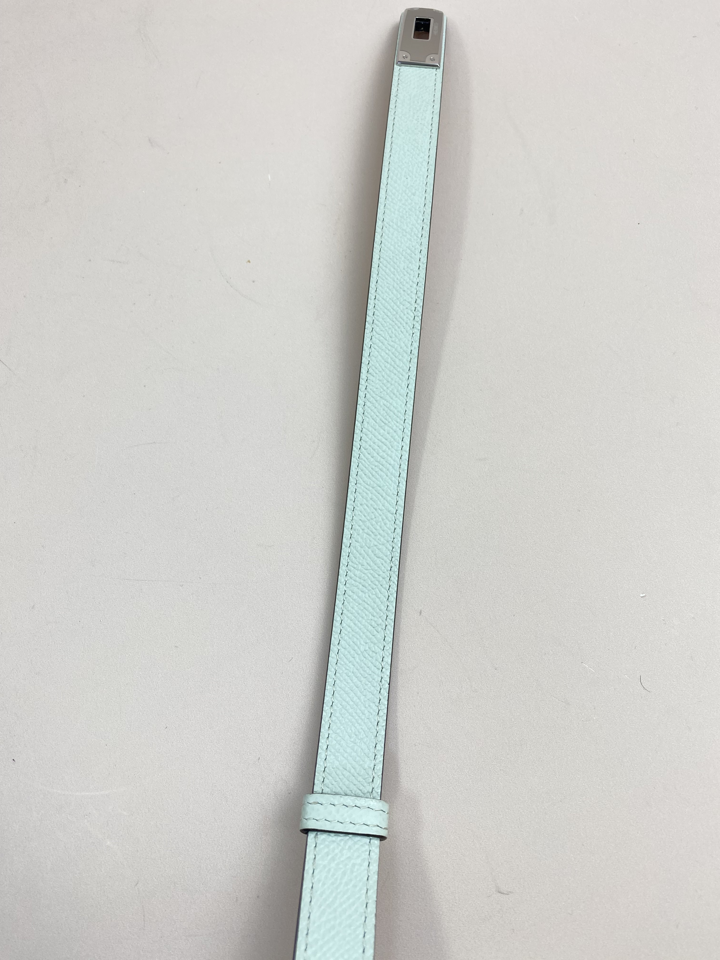 Hermes Vert Peppermint Kelly Belt