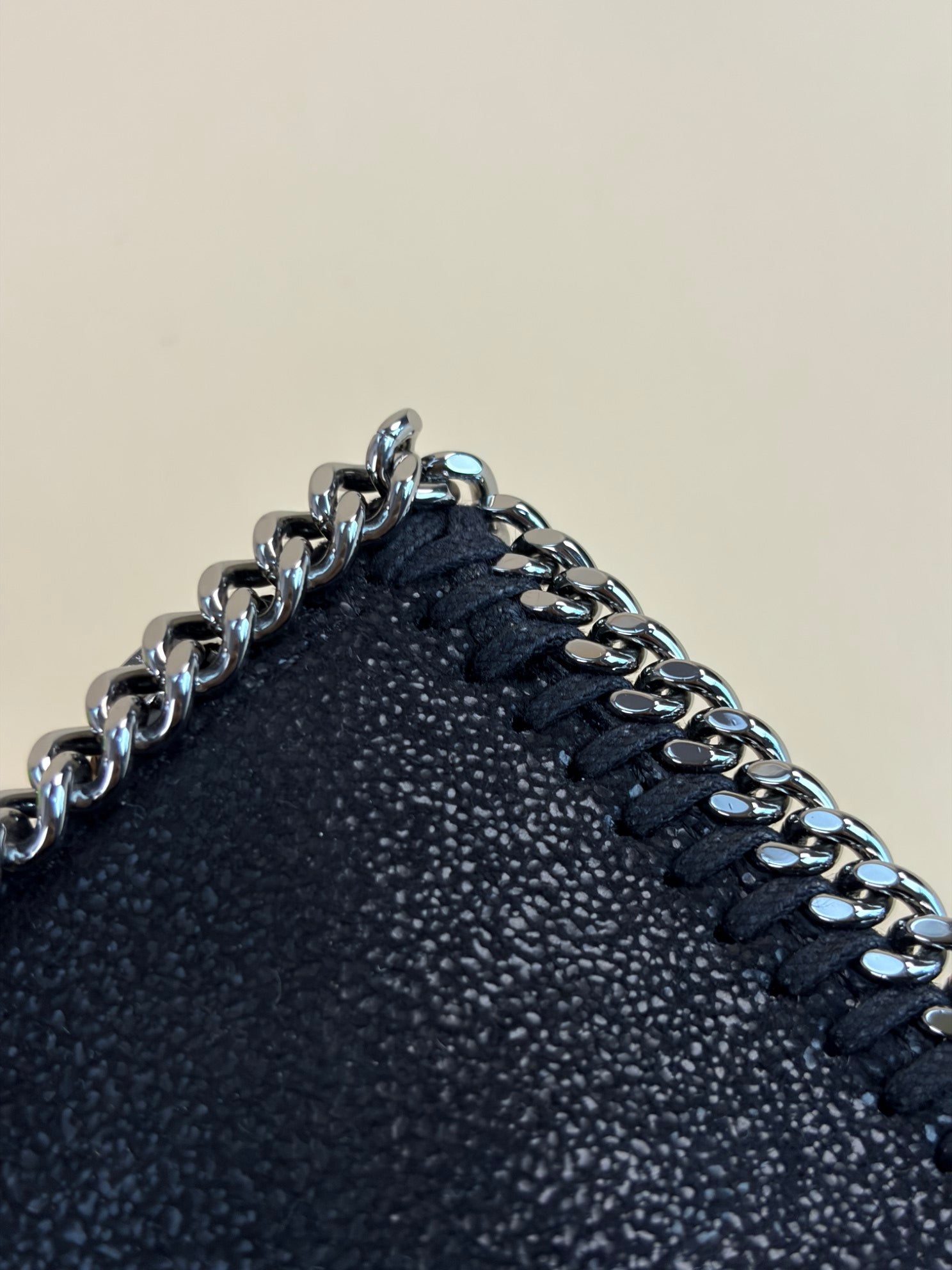 Stella Mccartney Black Falabella Pochette Shoulder Bag