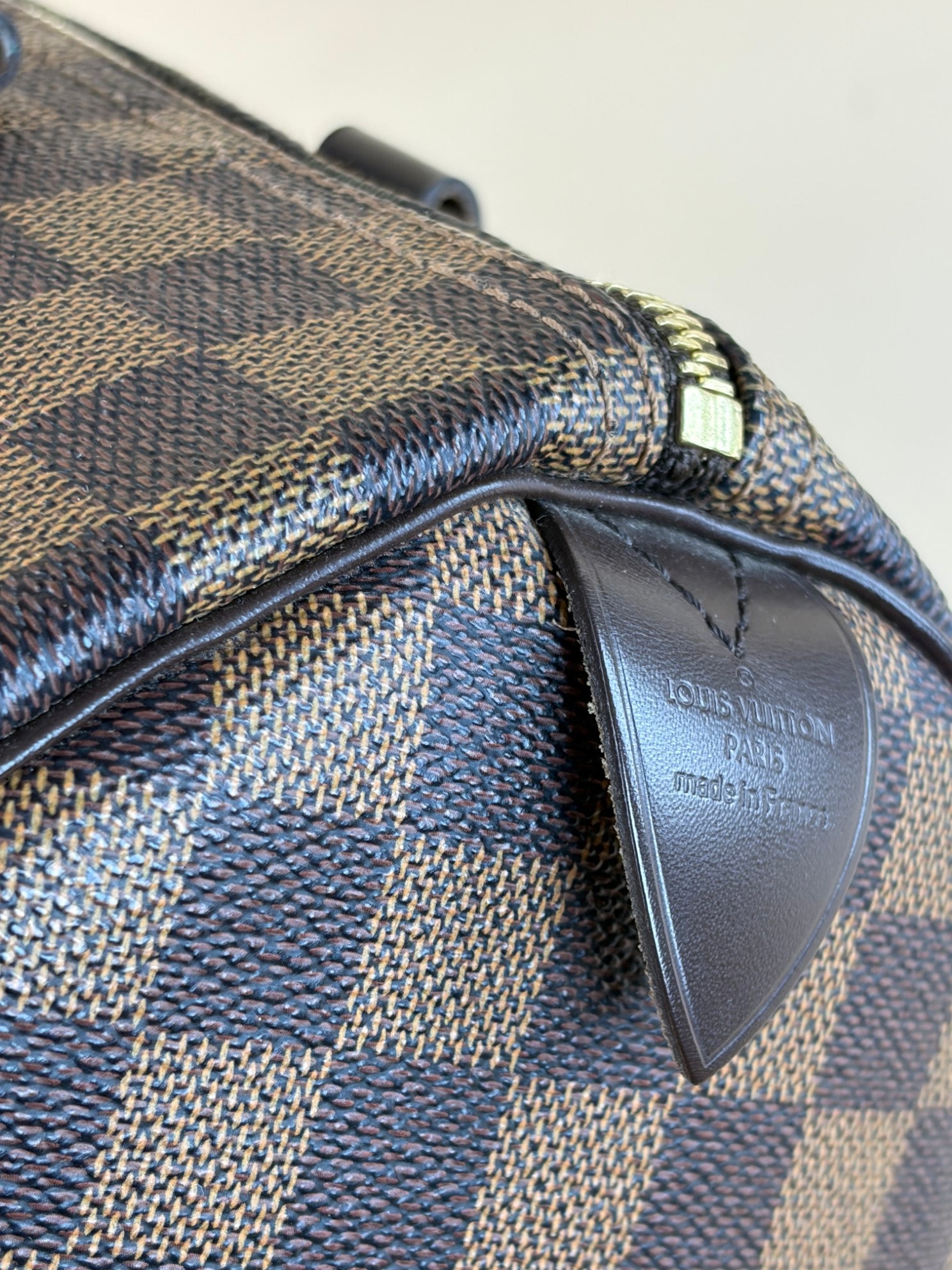 Louis Vuitton Damier Ebene Speedy 30 Bag-top handle-Louis Vuitton-The Closet Egypt