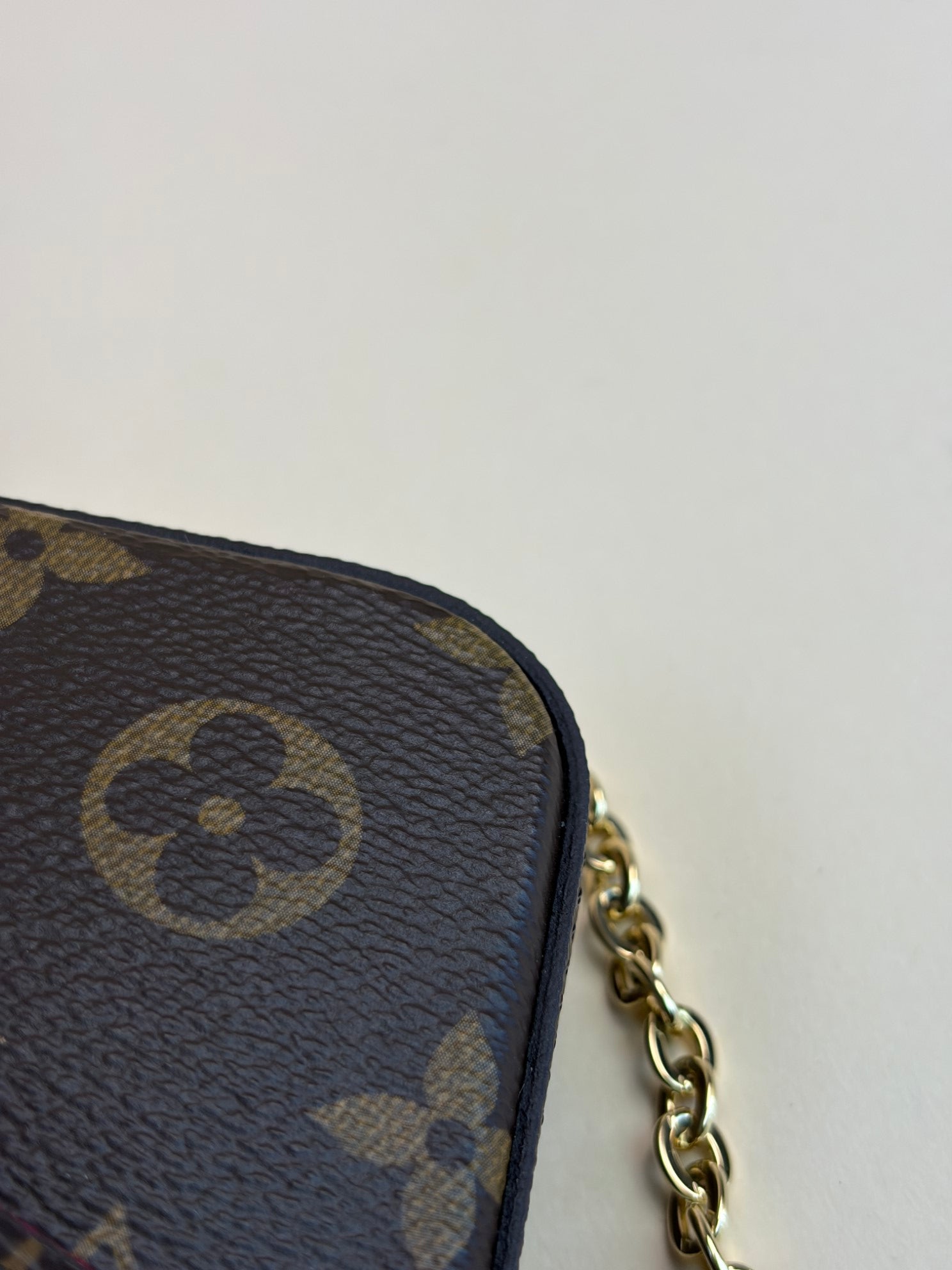 Louis Vuitton Monogram Pochette Felicie Chain Bag