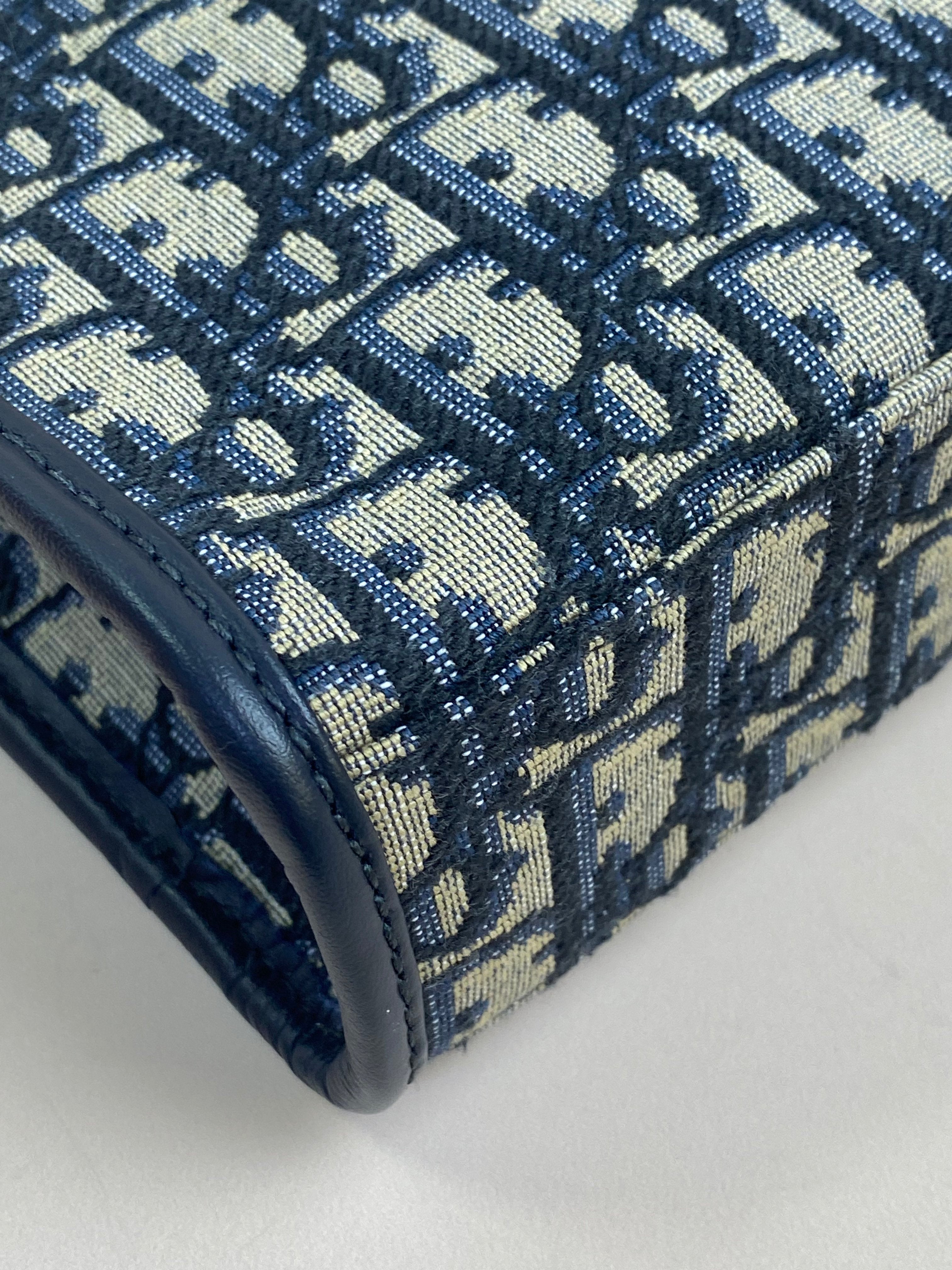 Christian Dior Blue Montaigne Pouch