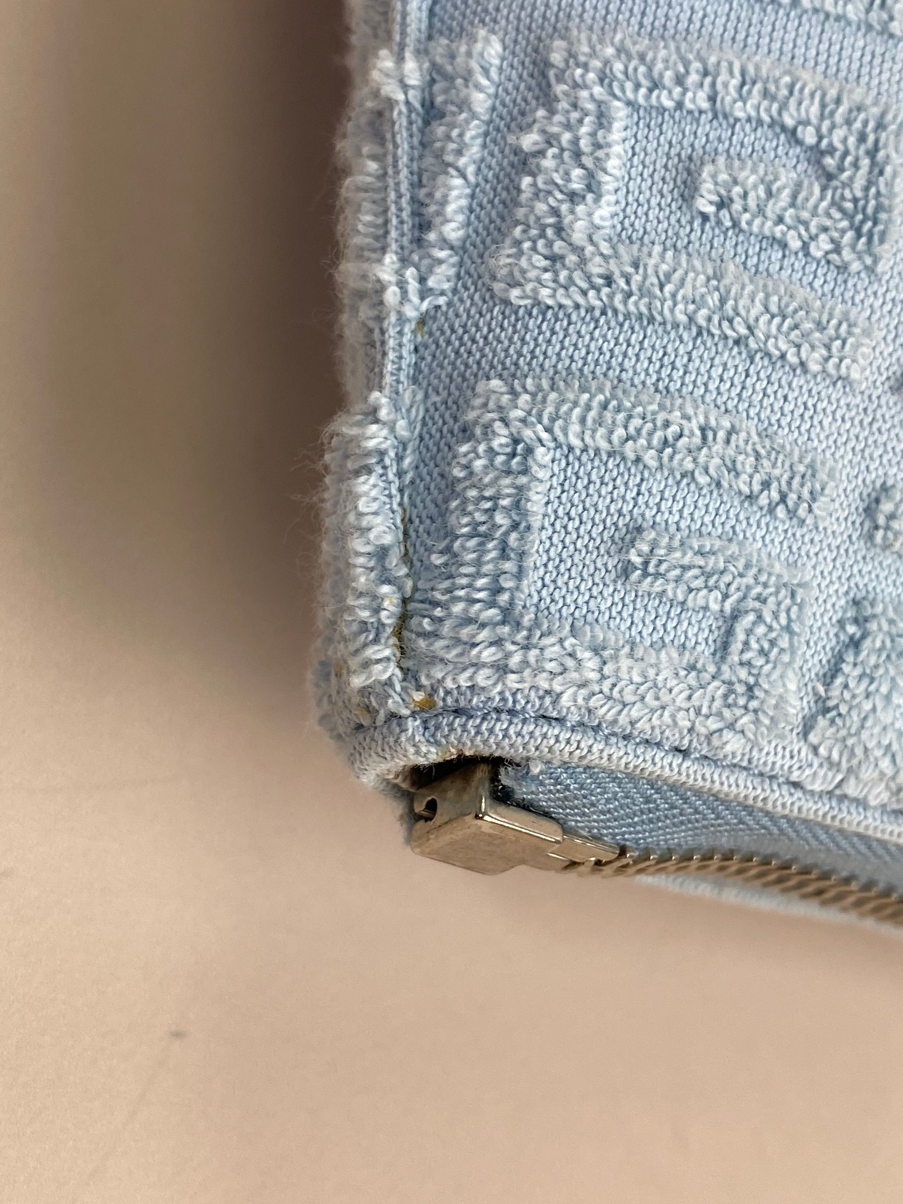 Givenchy Blue Travel Plage 4g Terry Pouch