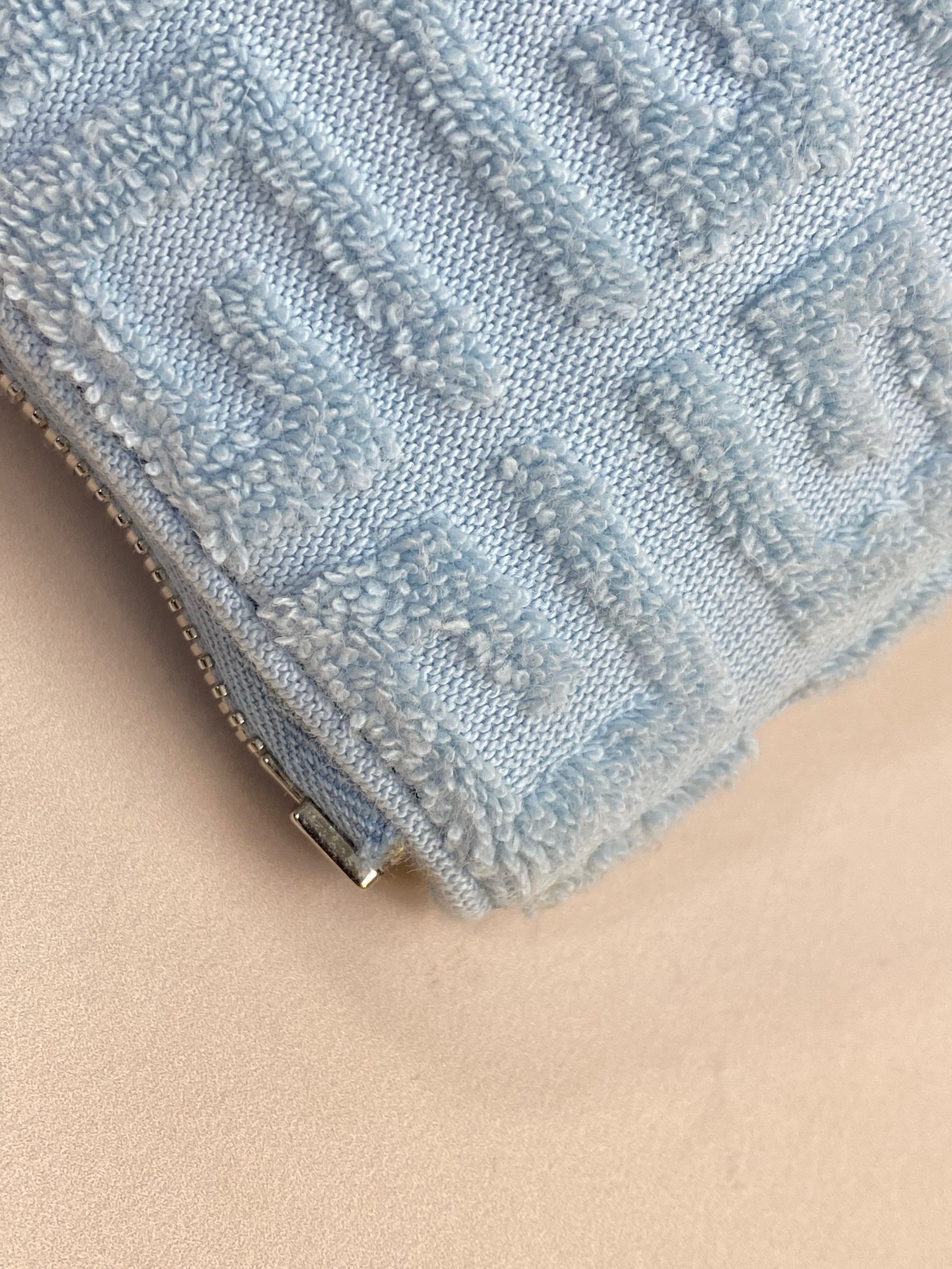 Givenchy Blue Travel Plage 4g Terry Pouch