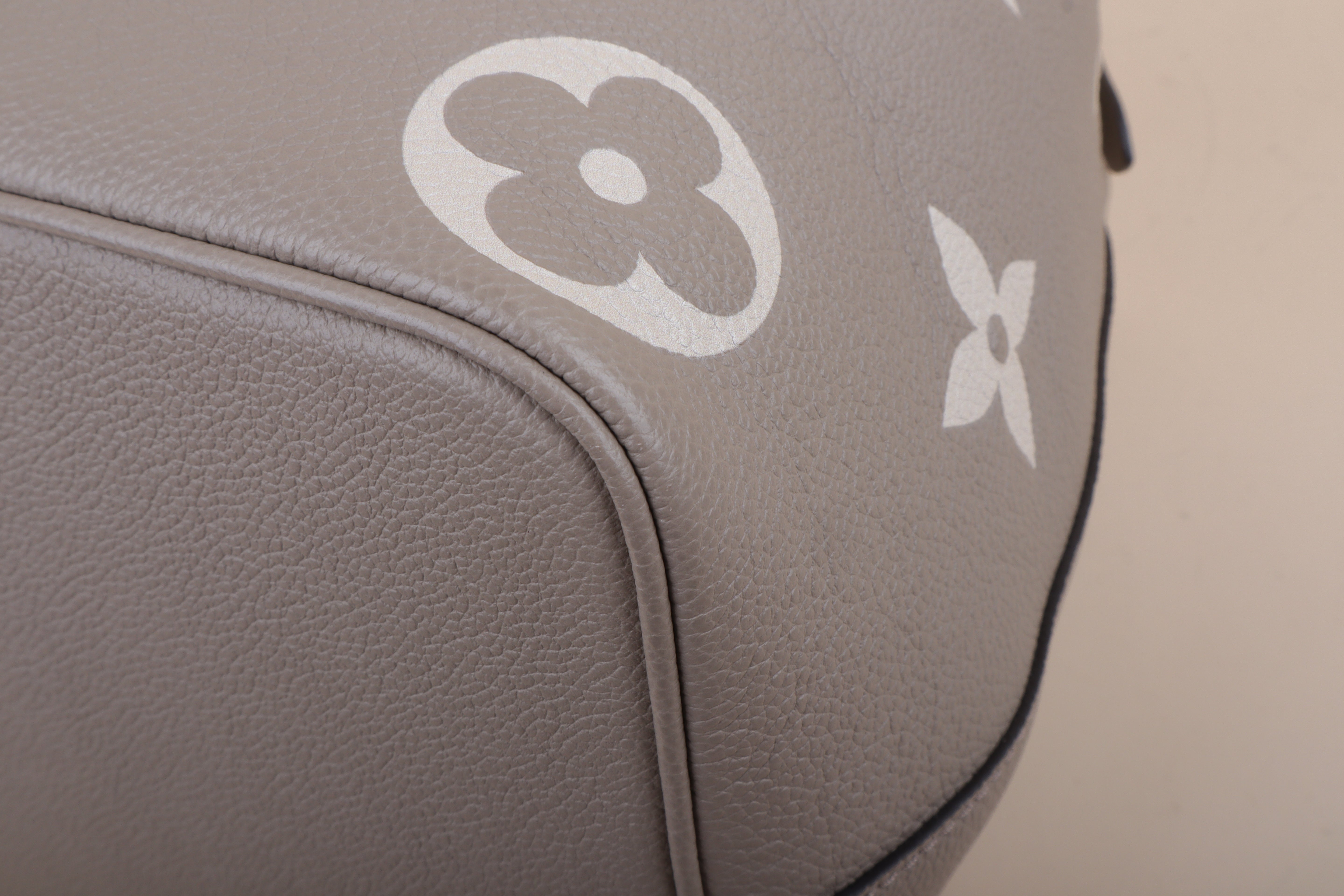 Louis Vuitton Monogram Bicolor Empreinte Neonoe MM Bag with Pouch