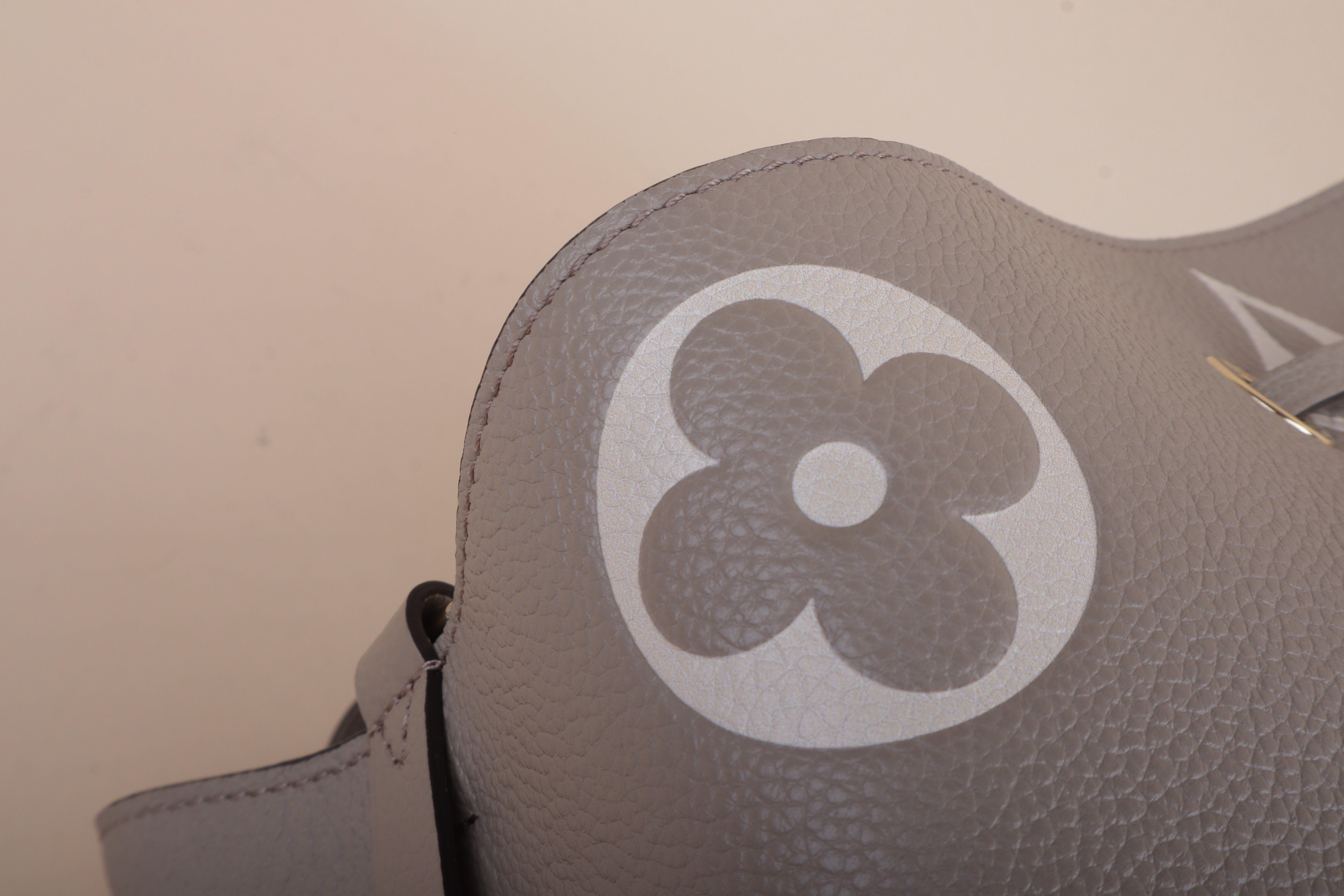 Louis Vuitton Monogram Bicolor Empreinte Neonoe MM Bag with Pouch