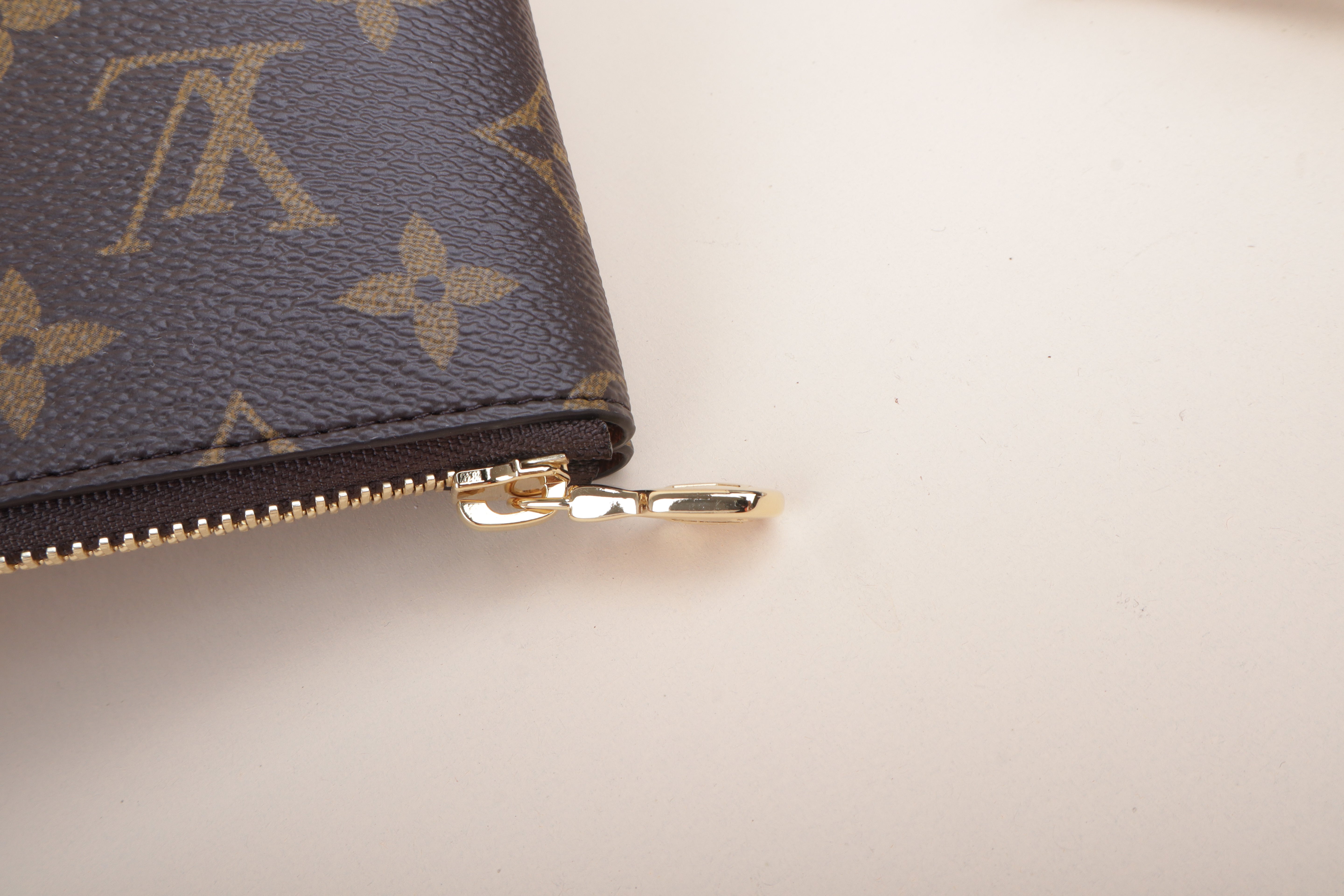 Louis Vuitton Monogram Key L Zip Pouch