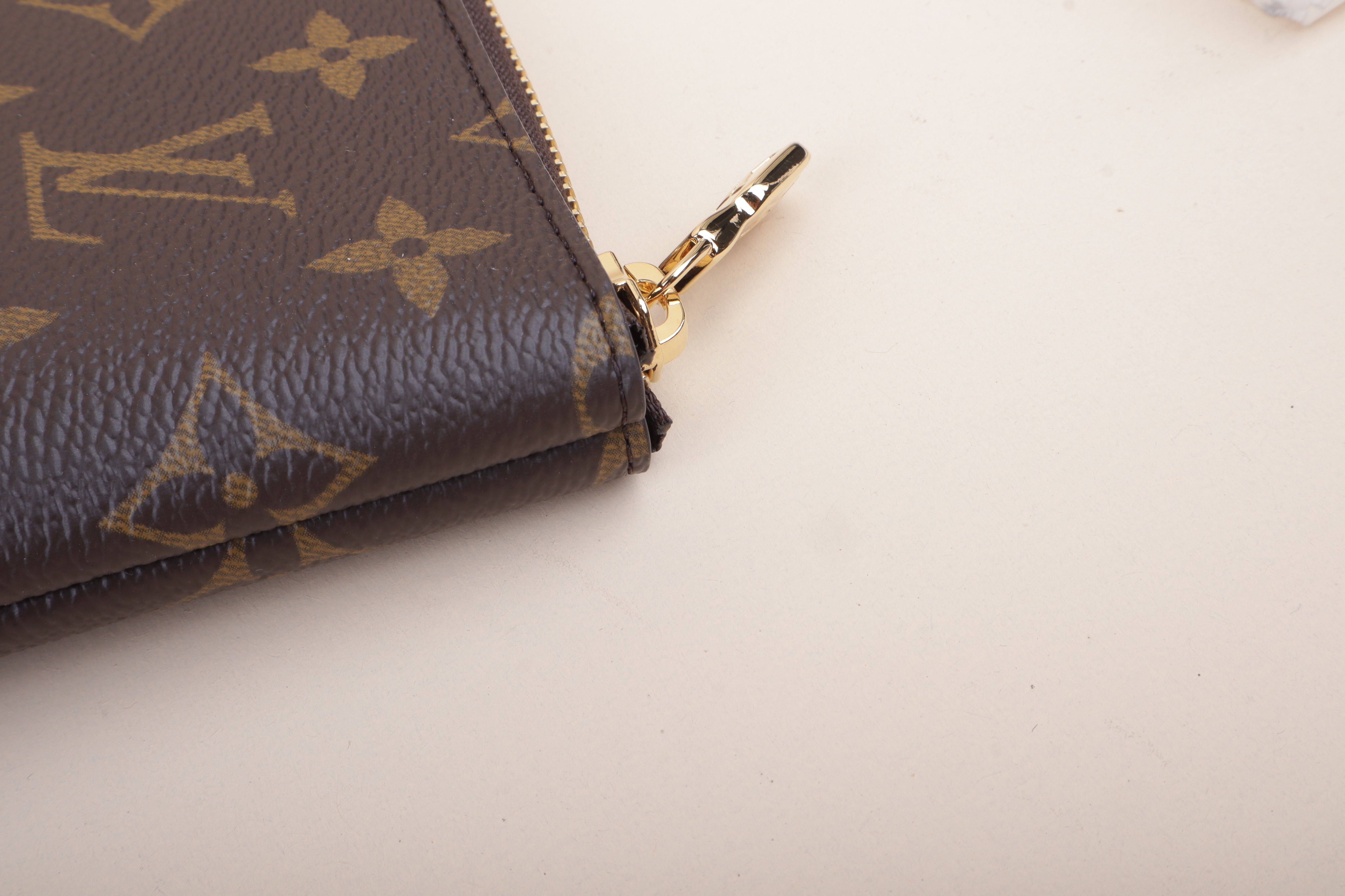Louis Vuitton Monogram Key L Zip Pouch
