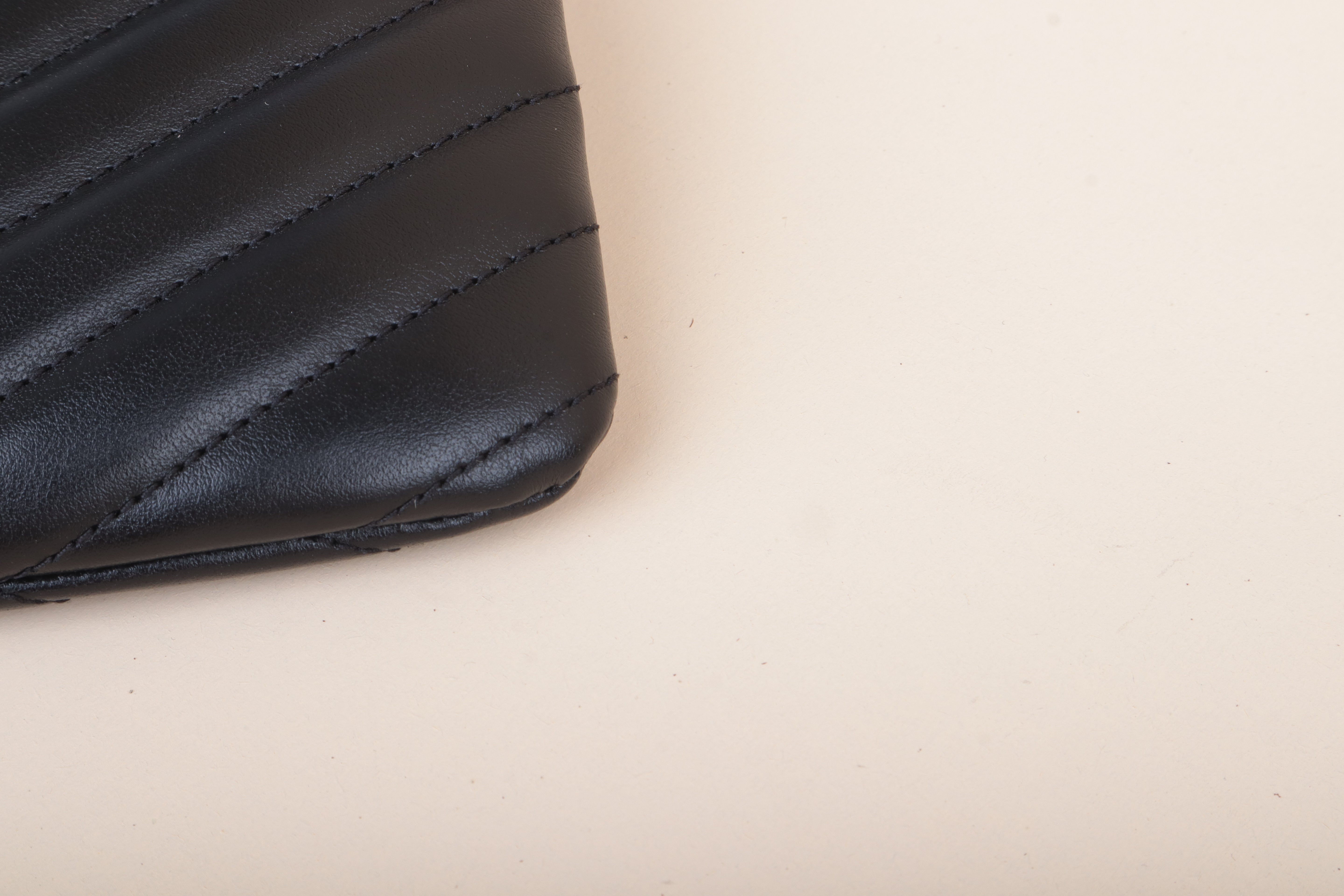 YSL Black Cassandra A5 Pouch