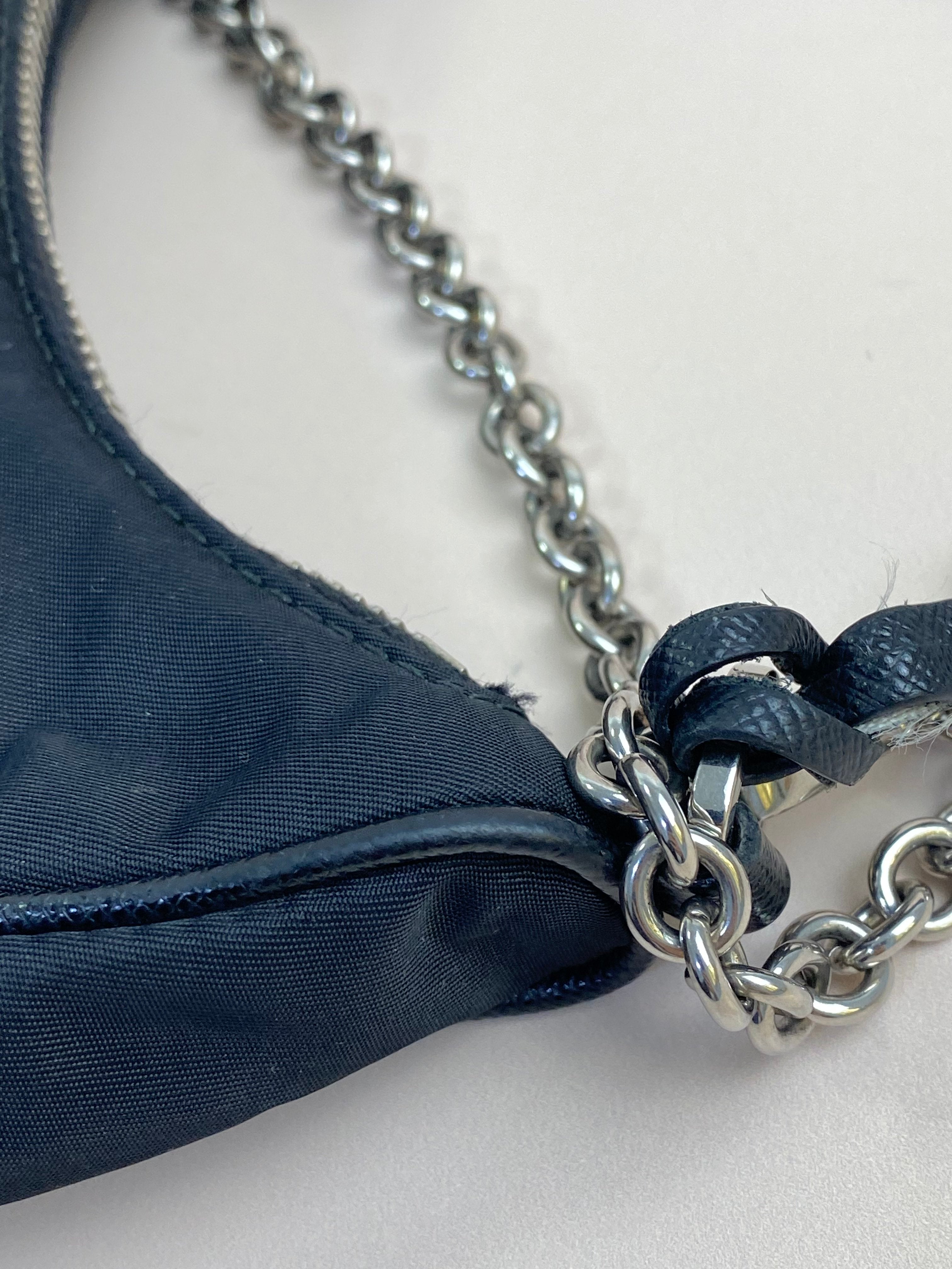 Prada Black Nylon Re Edition 2005 Bag