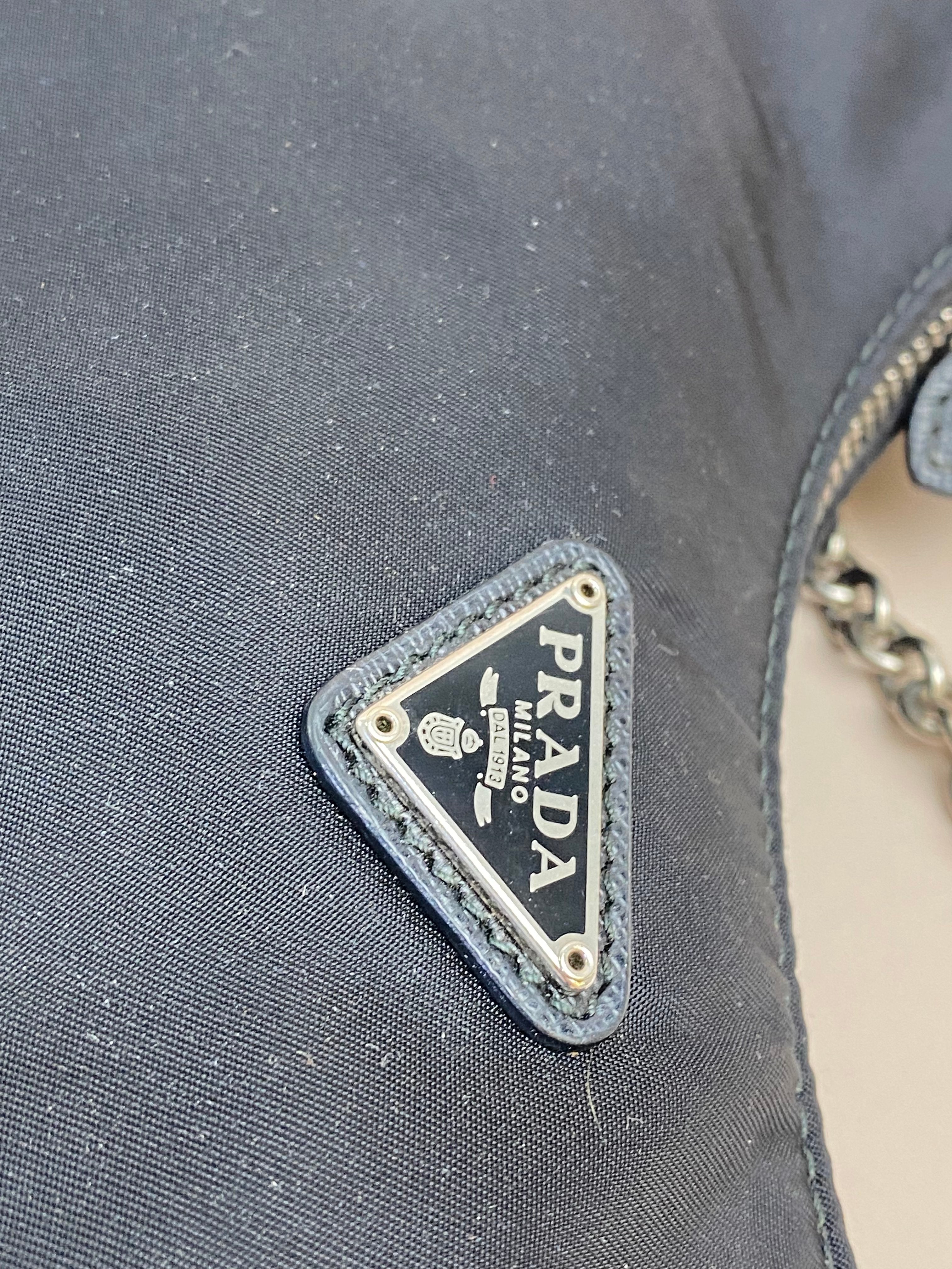 Prada Black Nylon Re Edition 2005 Bag