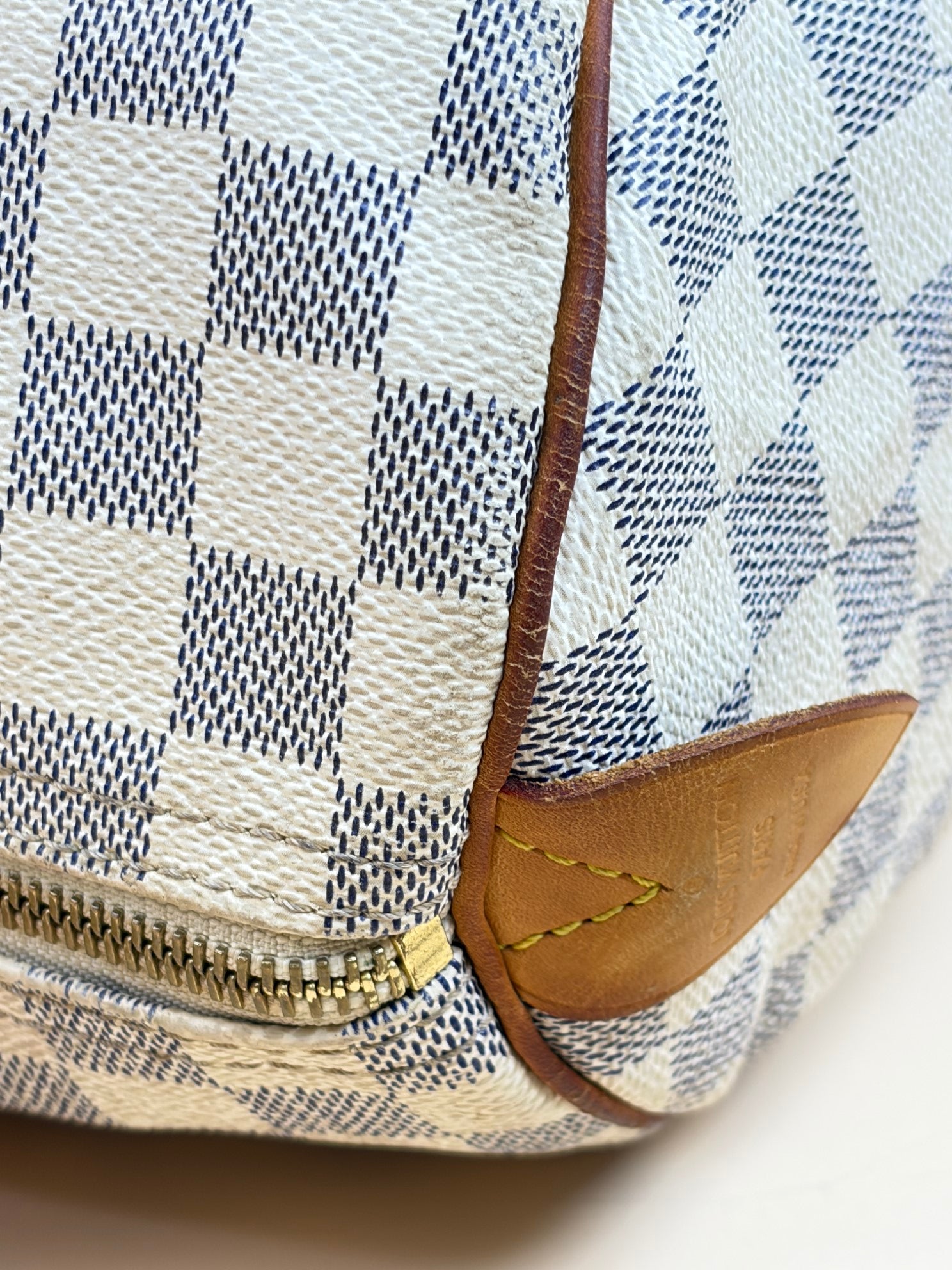 Louis Vuitton Damier Azur Speedy 30 Bag