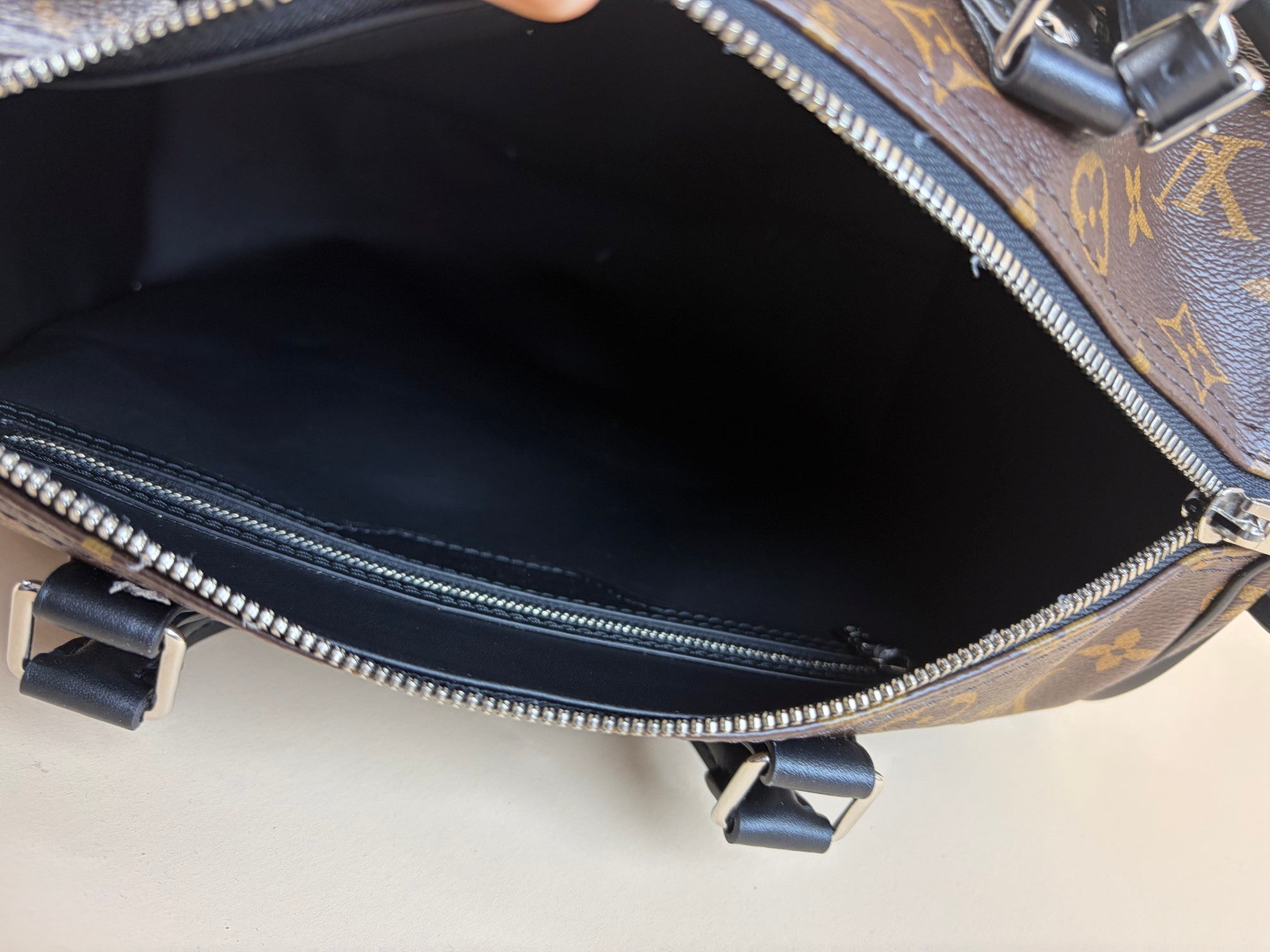 LOUIS Vuitton speedy soft 30 dark speedy monogram size30