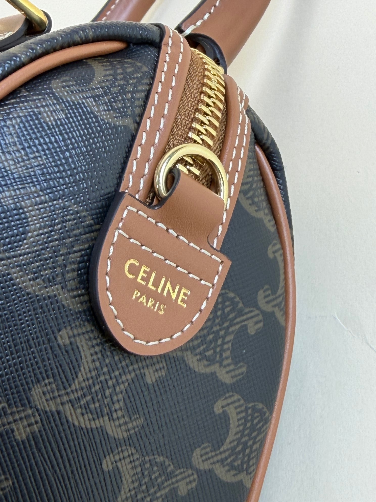 CELINE small boston in triomphe