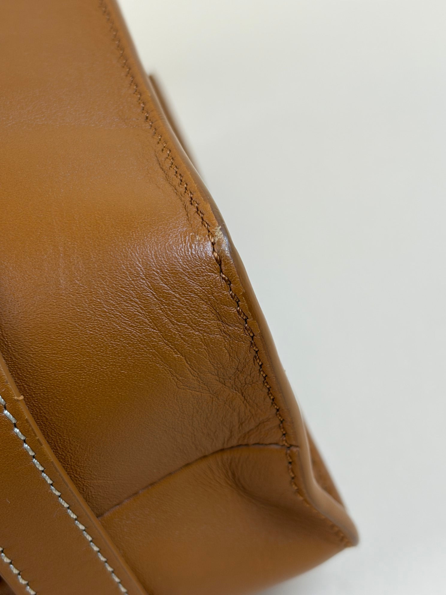 Chloe camel tote bag