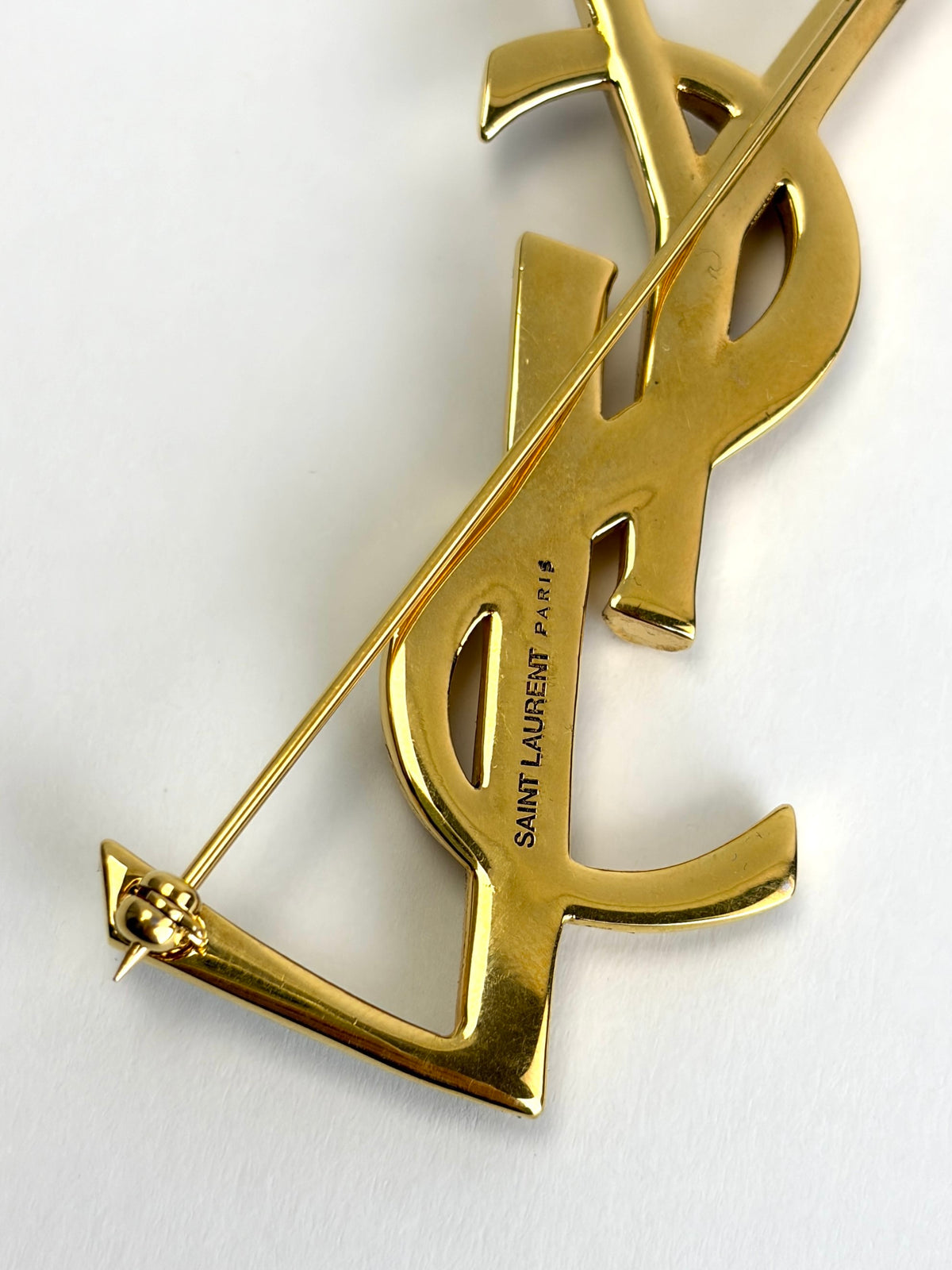 YSL Cassandre snake brooch