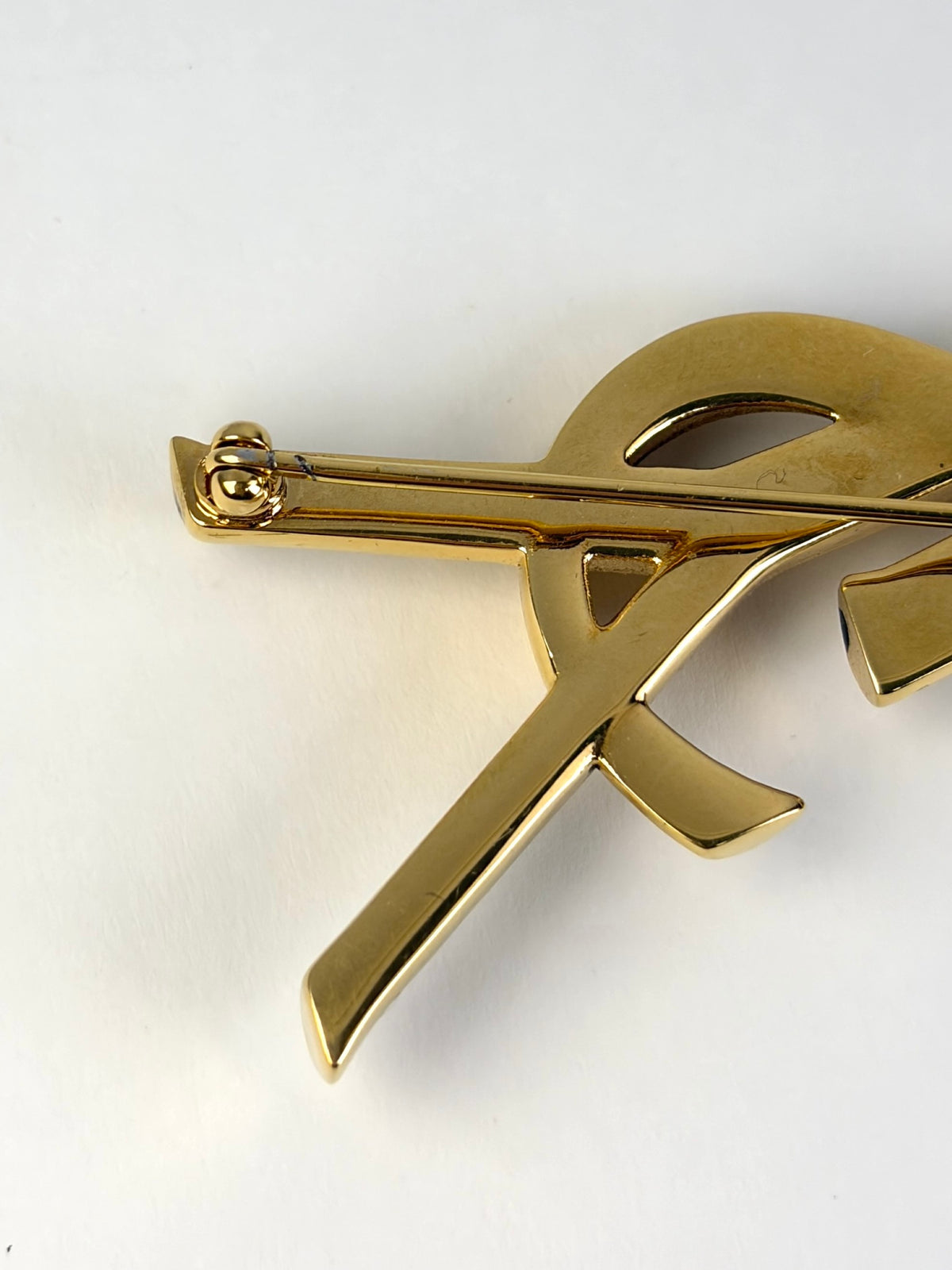 YSL Cassandre snake brooch