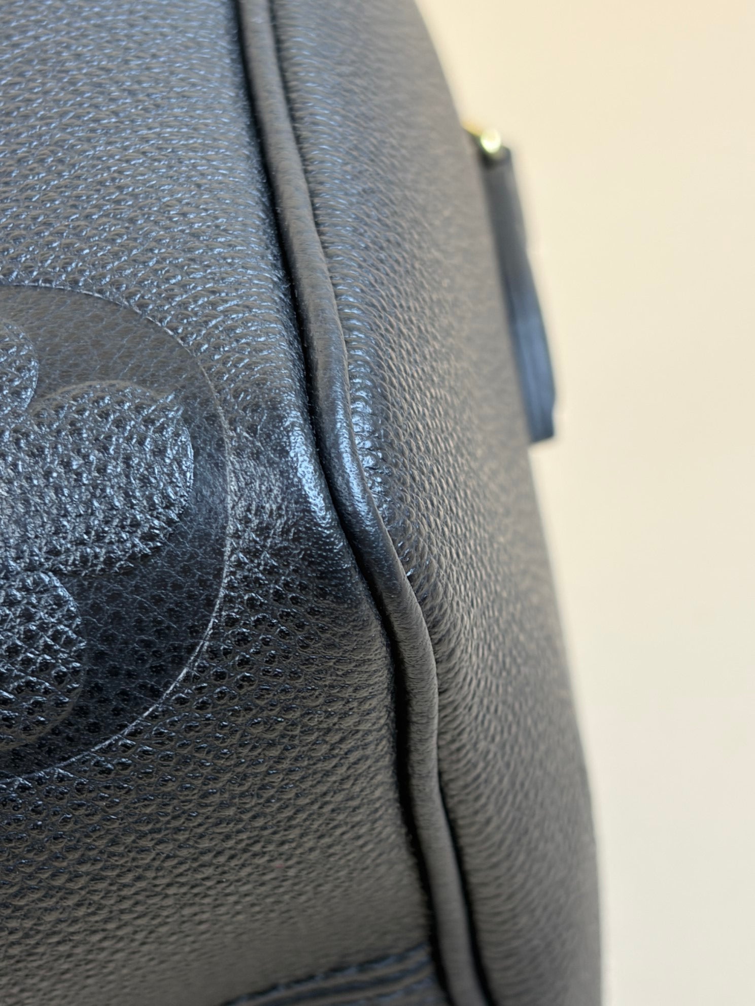 LOUIS VUITTON monogram EmpireNet black speedy bandoliered 25 bag