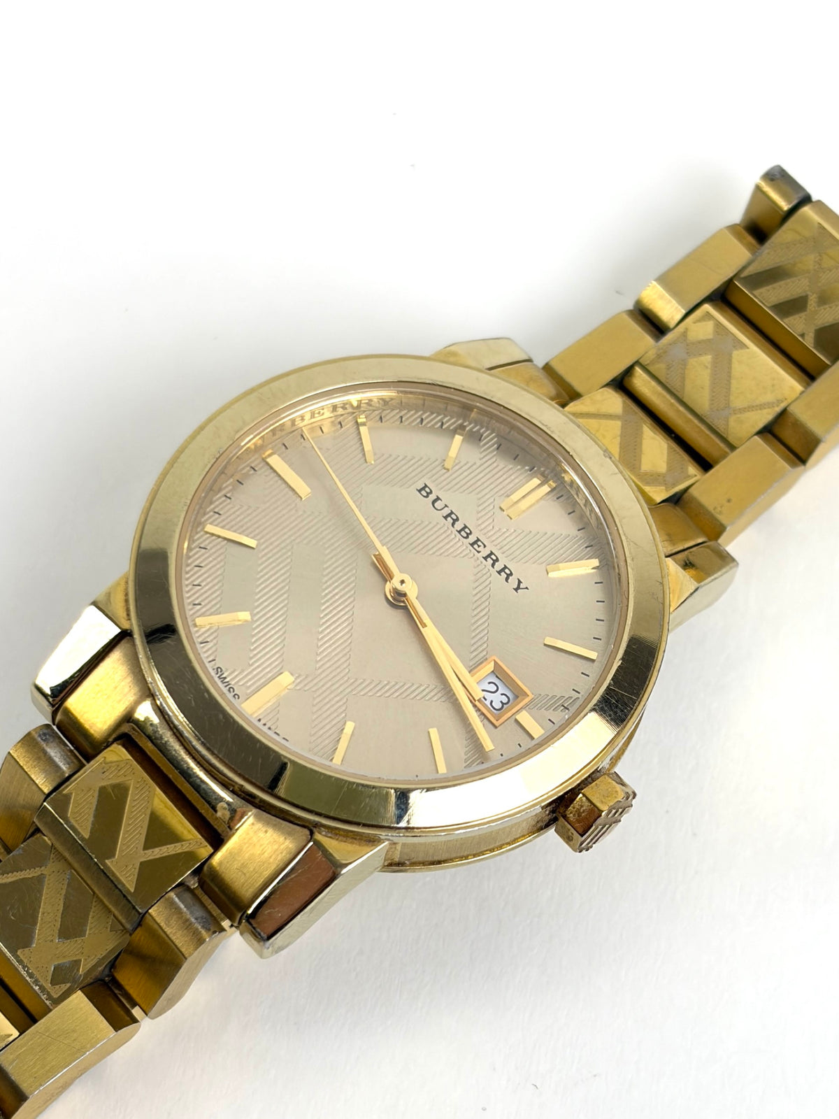 Burberry the city Gold Watch tonel 50m