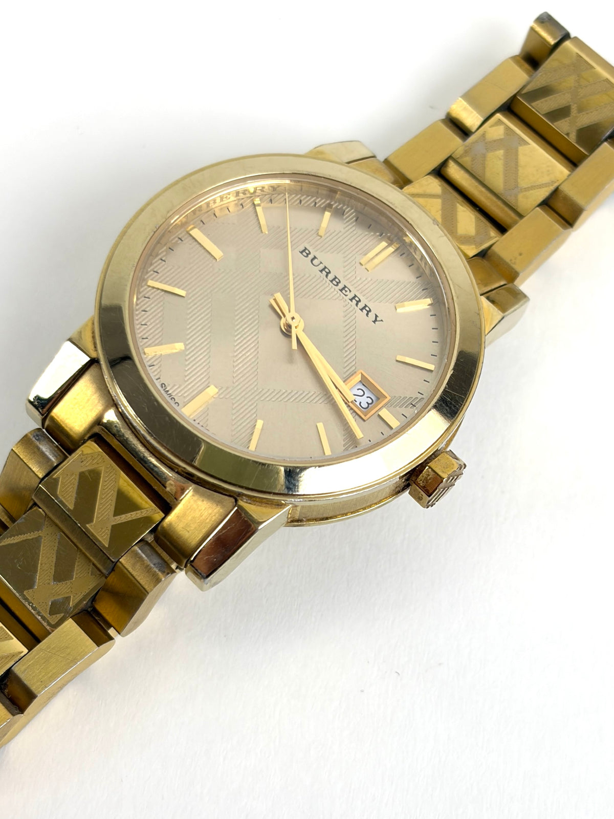 Burberry the city Gold Watch tonel 50m